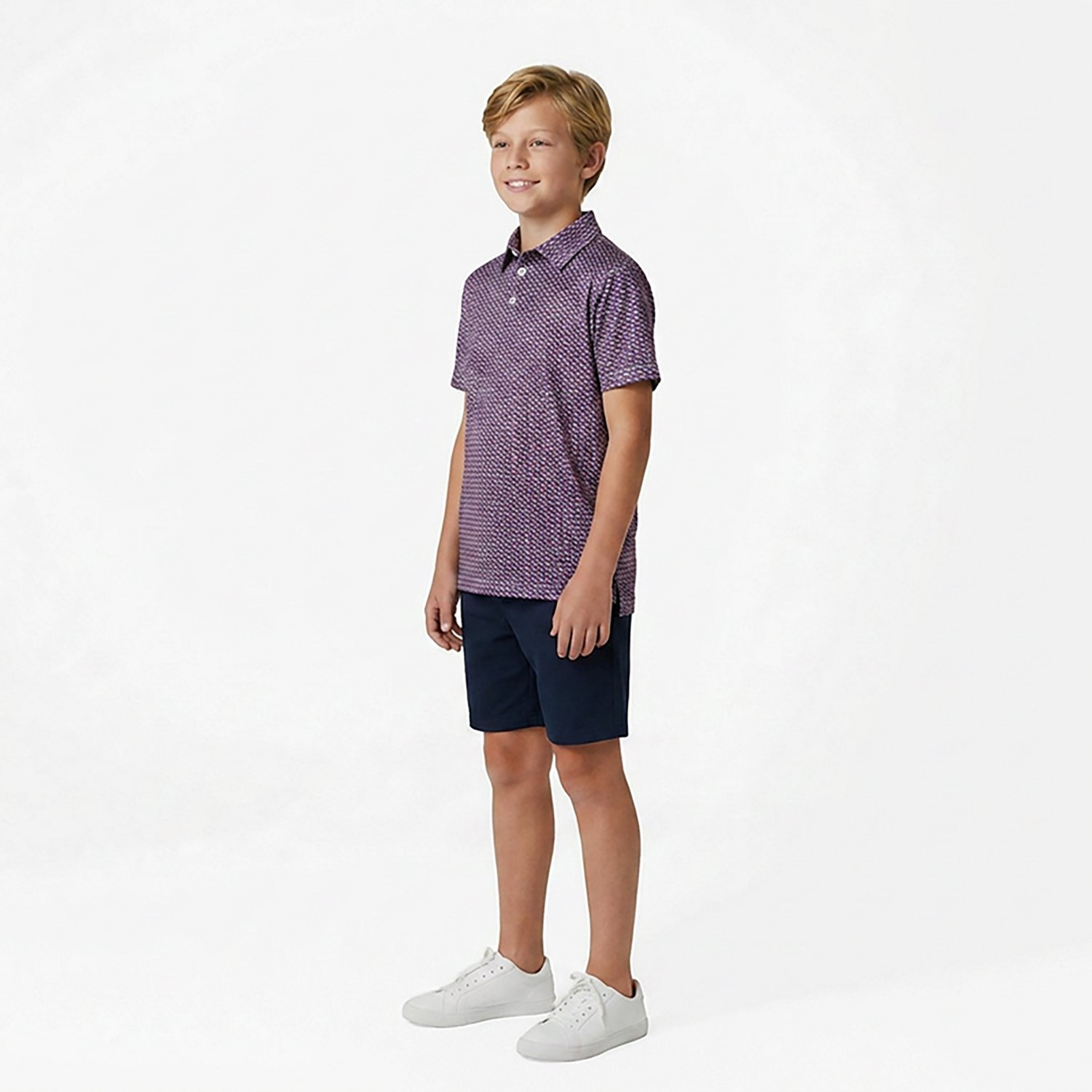 BCG Boys' Golf Texas Flag Print Polo Shirt - view number 3