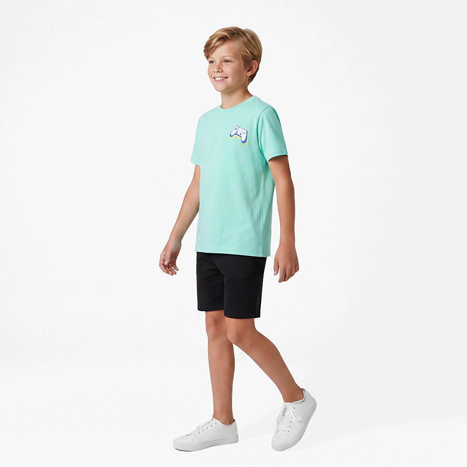 BCG Boys’ Cotton GFX Short-Sleeve T-Shirt