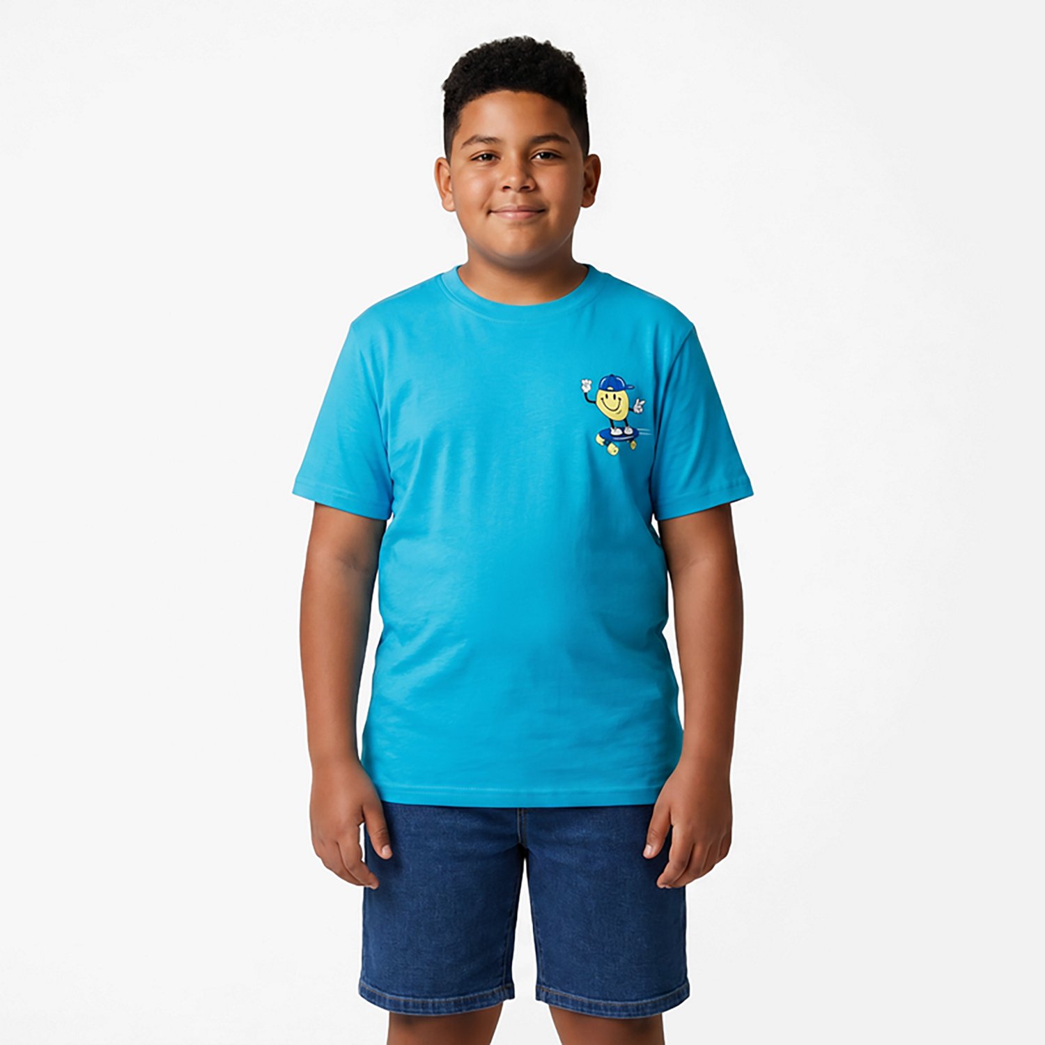 BCG Boys' Cotton Graphic Short Sleeve T-shirt