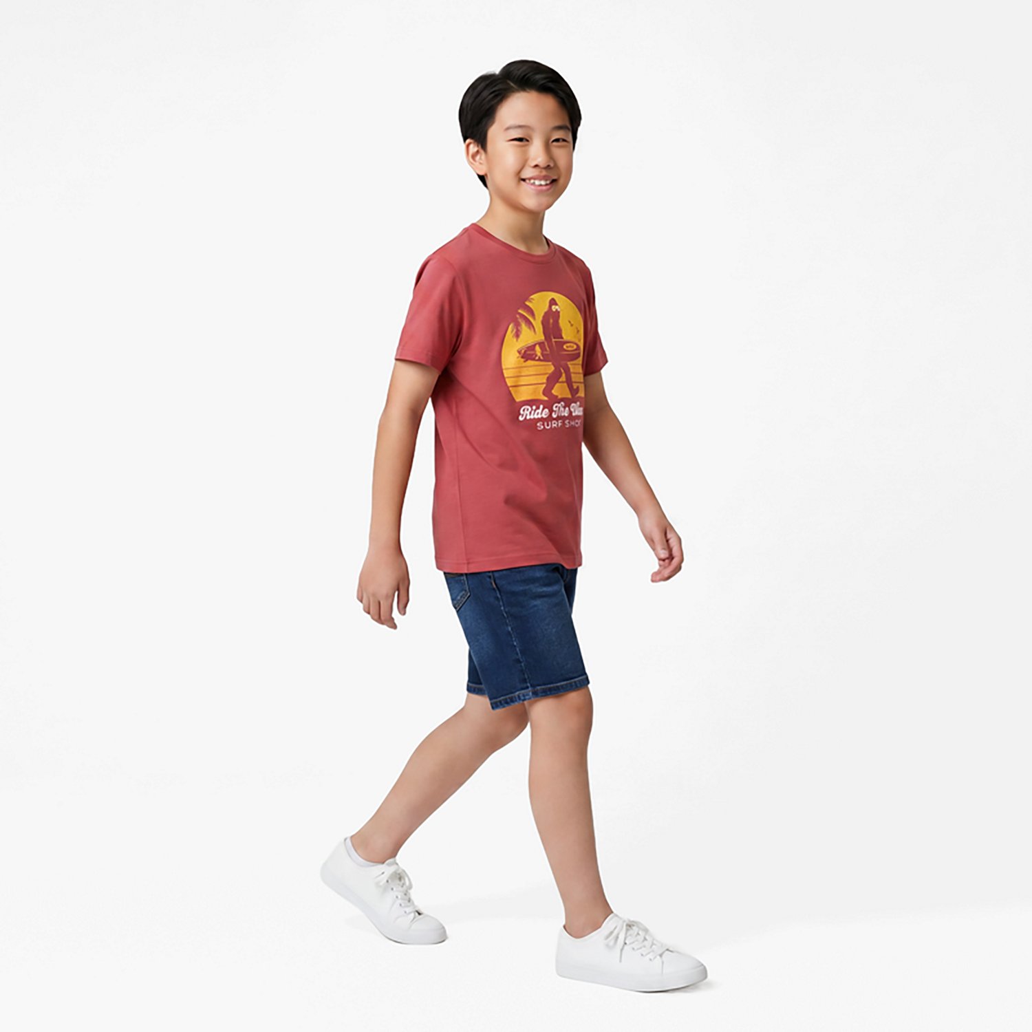 BCG Boys' Cotton Short Sleeve Graphic T-shirt