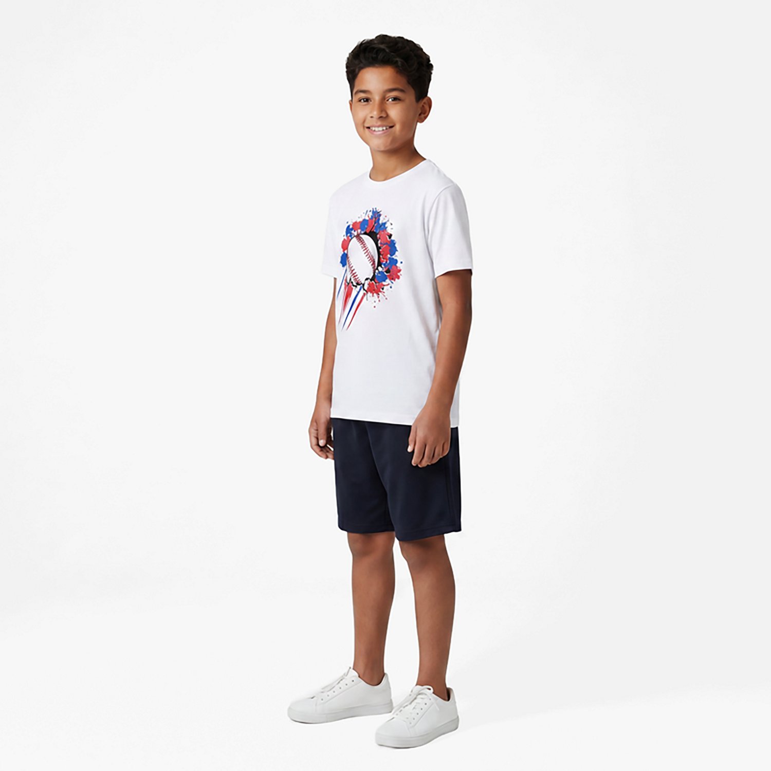 BCG Boys' Turbo Graphic Short Sleeve T-shirt