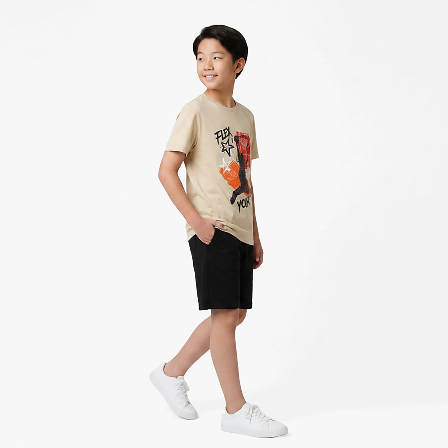 BCG Boys' Turbo GFX Short Sleeve Tee - view number 3