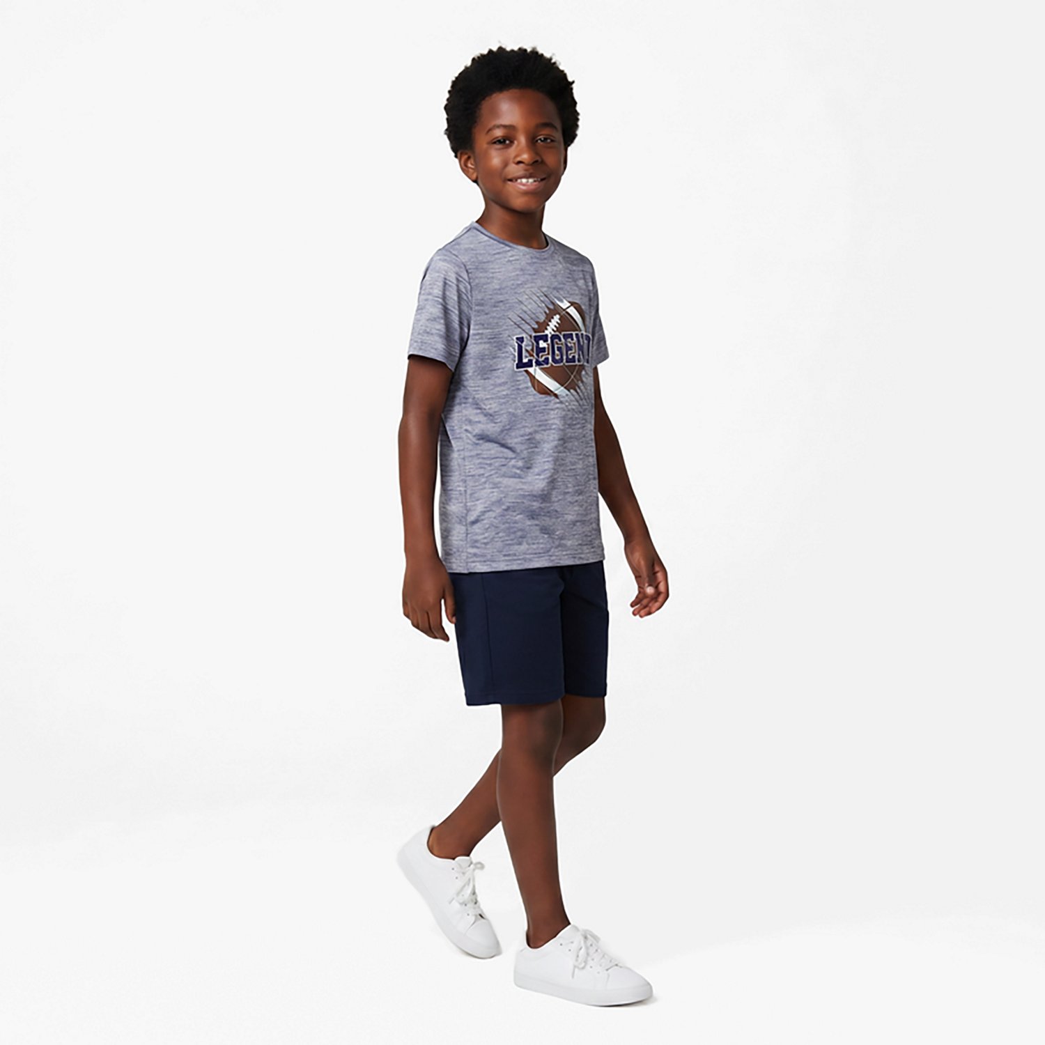 BCG Boys' Turbo Graphic Short Sleeve T-Shirt