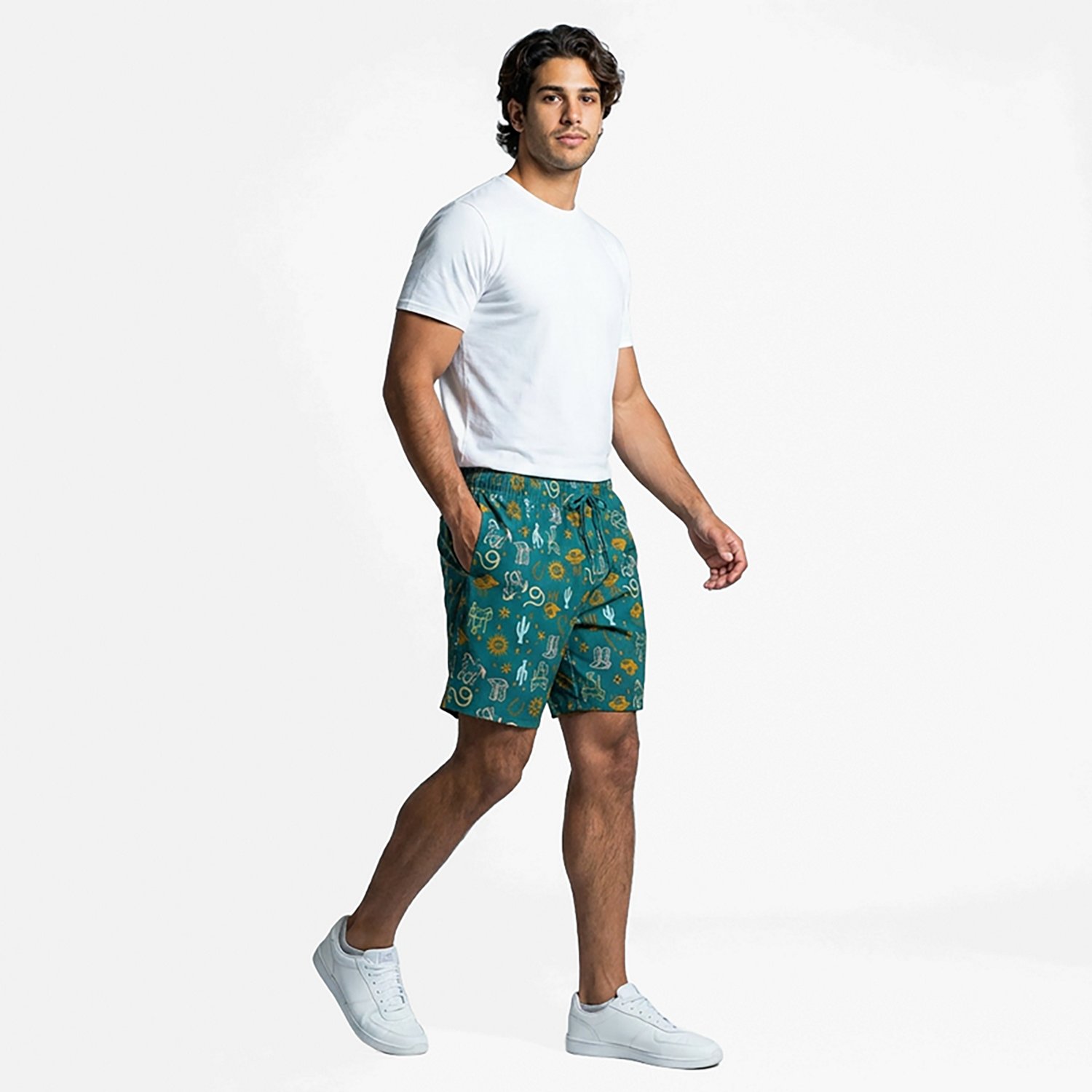 O'Rageous Men's Western Printed Volley Swim Shorts 6 in. - view number 2