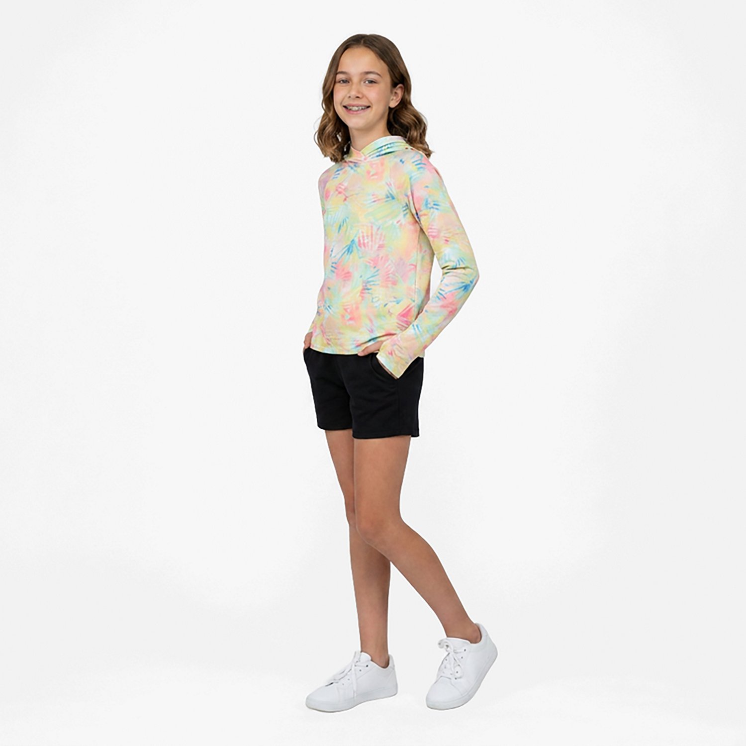 The Magellan Outdoors Girls' Caddo Lake Performance Hoodie