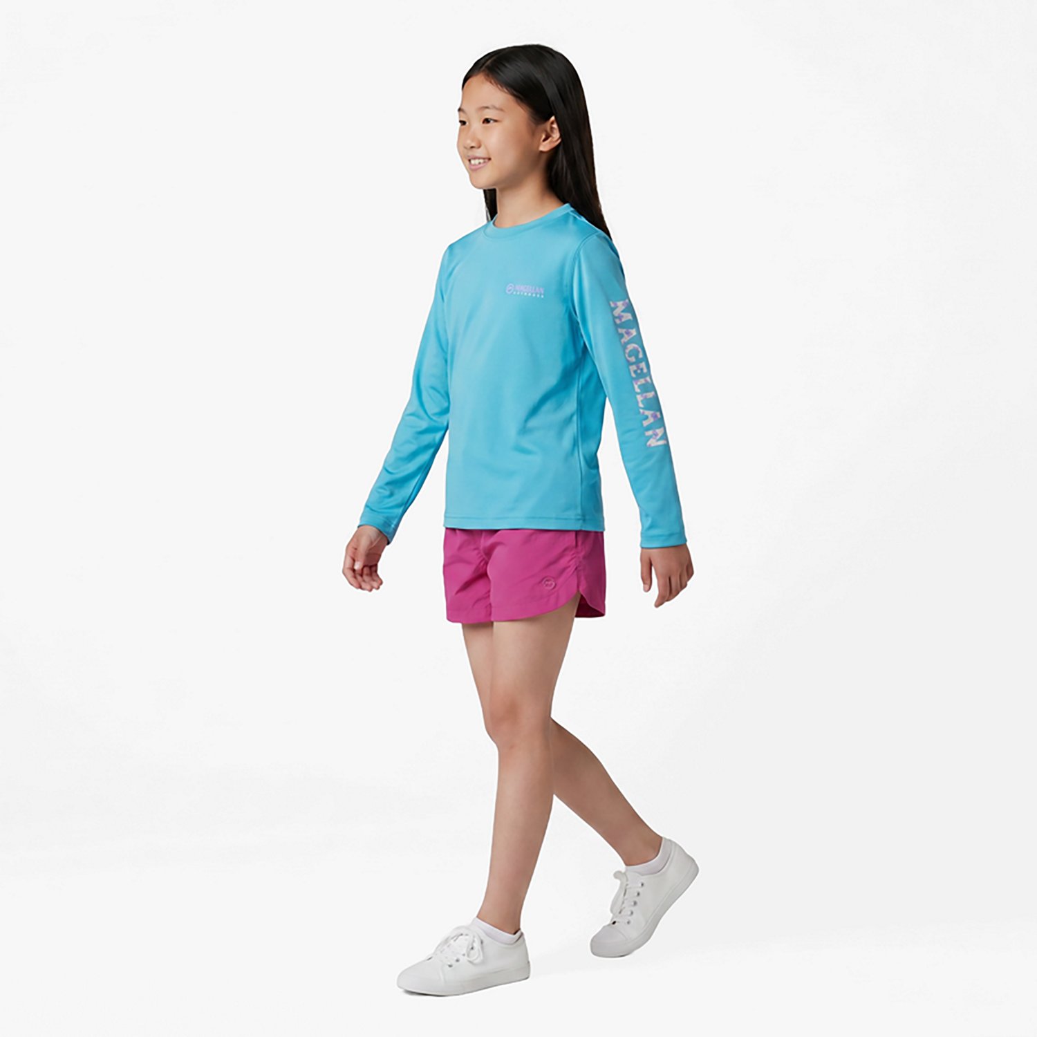 Magellan Girls' 4-6x Caddo Lake Tee & Short Set