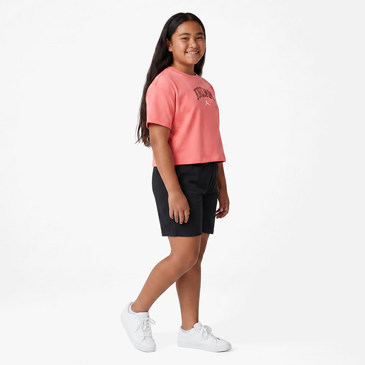 Jordan Girls' Flower of Friendship Knit Top