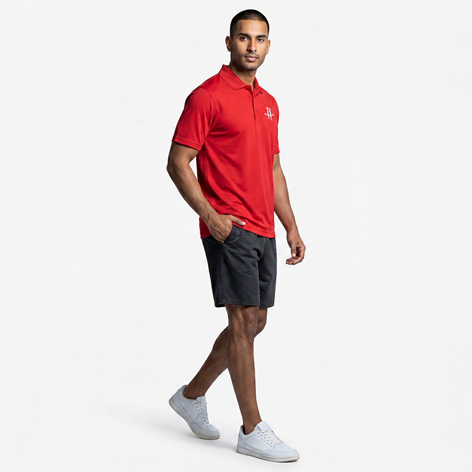 Antigua Men's Houston Rockets Legacy Pique Polo Shirt - view number 3
