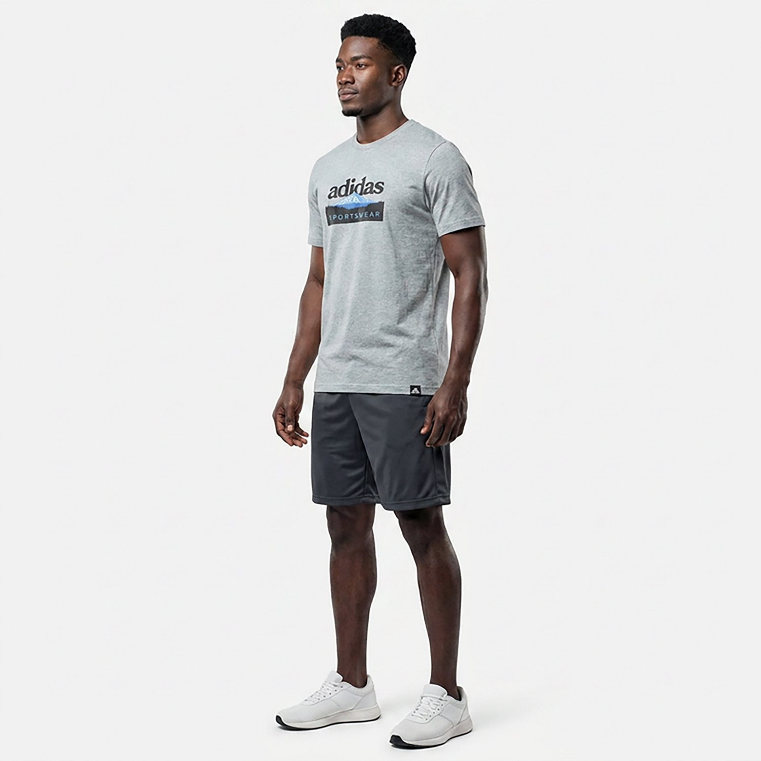 adidas Men's Sportsman Mountain Graphic T-shirt - view number 3