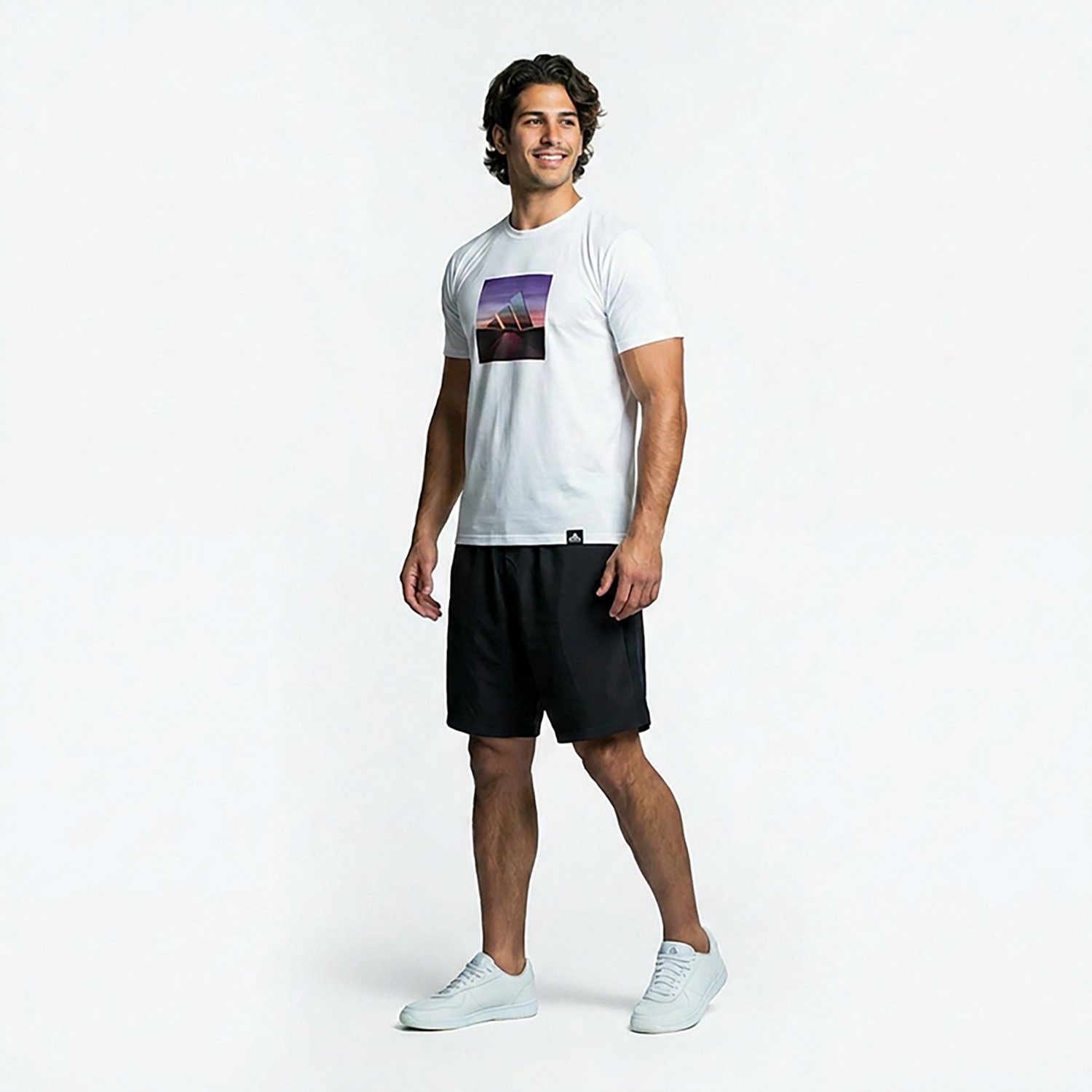 adidas Men's Sportsman Summer Heat Graphic T-shirt - view number 3