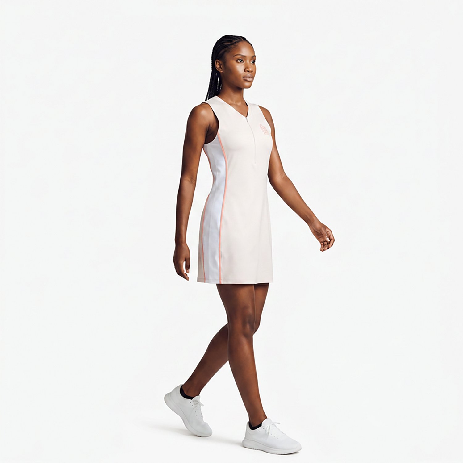 Fanatics St Louis Cardinals Studio Boost Athletic Half-Zip Dress