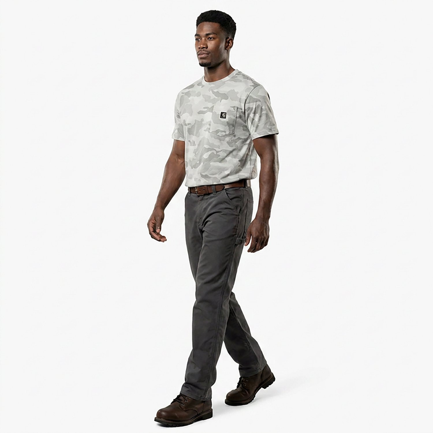 Carhartt Men's Irvine Relaxed Camo T-shirt