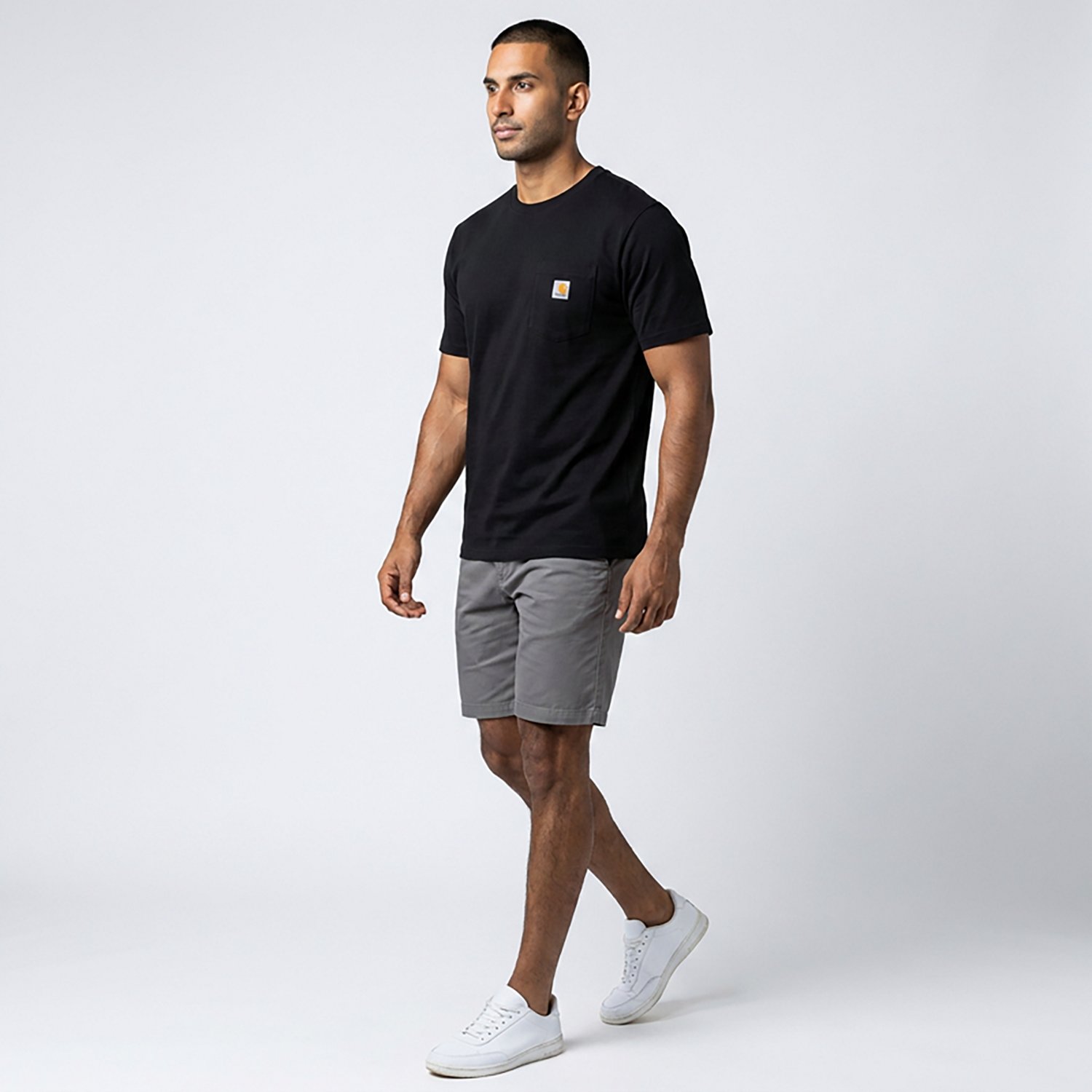 Carhartt Men's Irvine Relaxed 3-D Logo T-shirt - view number 3