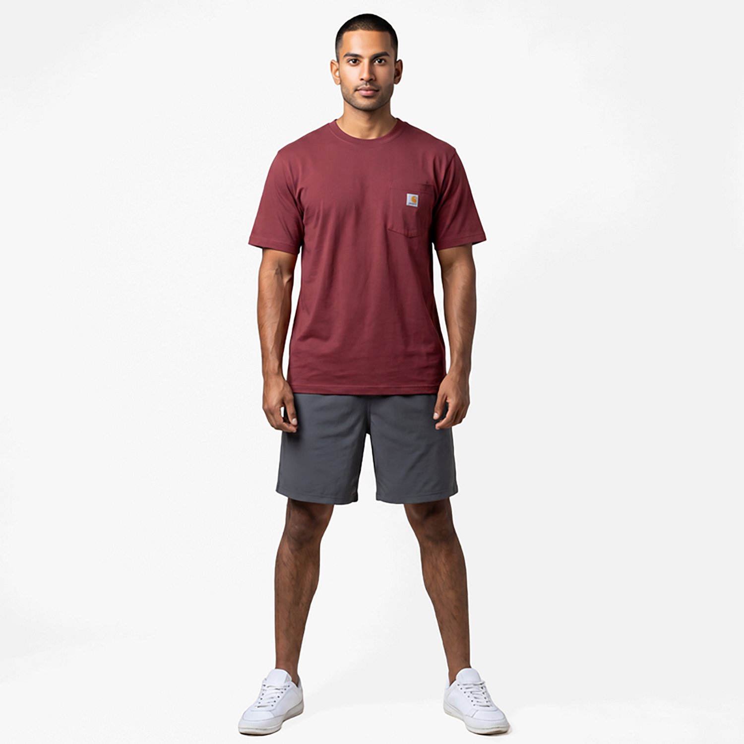 Carhartt Men's Irvine Relaxed C Logo T-shirt