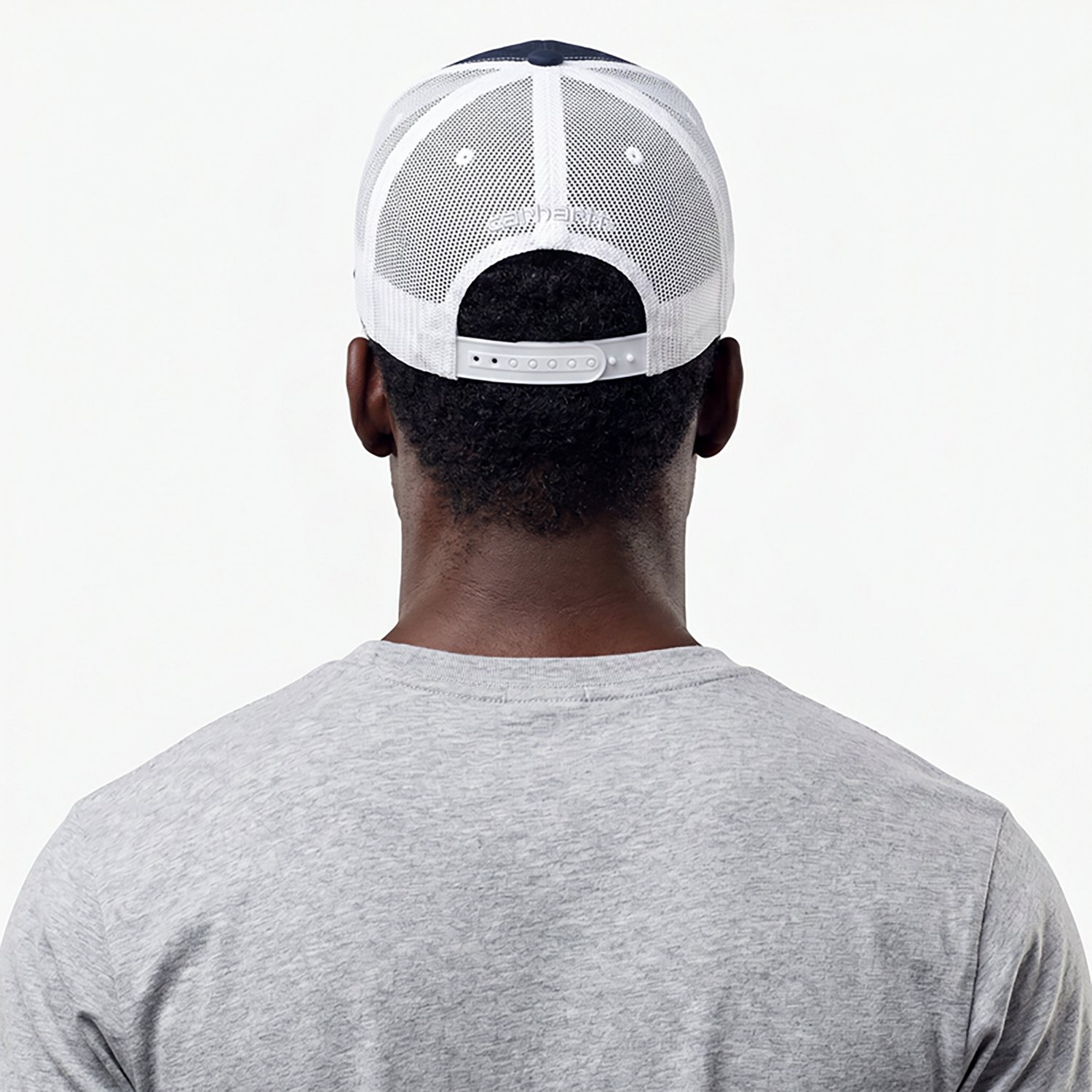 Carhartt Men's Canvas Mesh-Back Patch Cap - view number 2