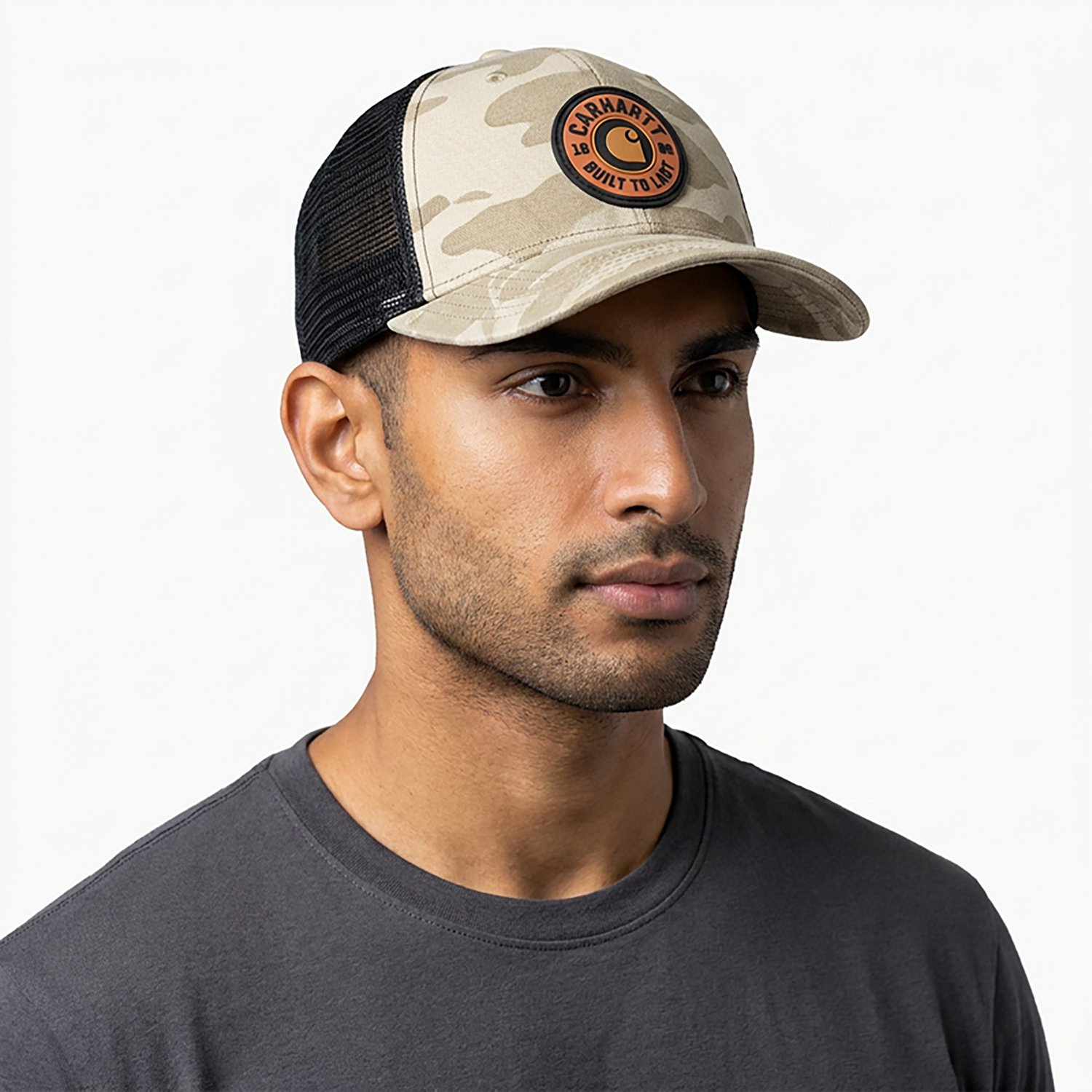 Carhartt Men's Ripstop Mesh-Back Camo Cap - view number 3