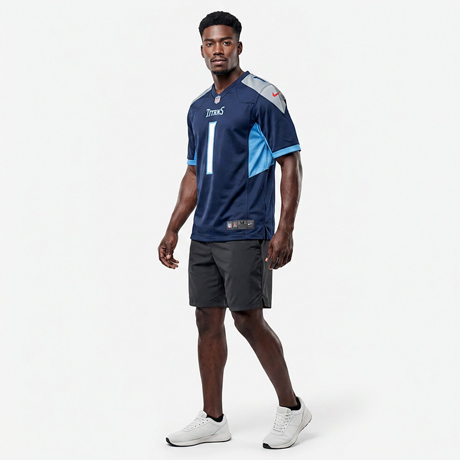 Nike Men's Titans C. Ward Home Player Jersey
