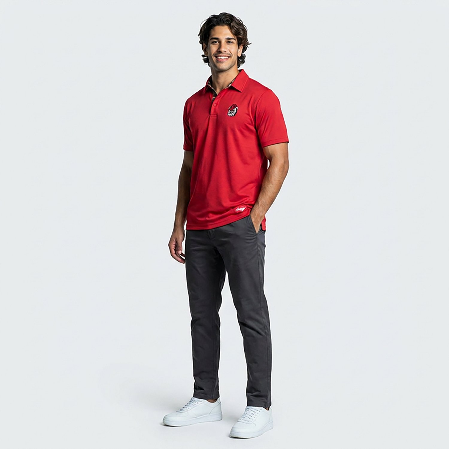 Amigo Men's Georgia Venturer Polo Georgia Bulldogs - view number 3