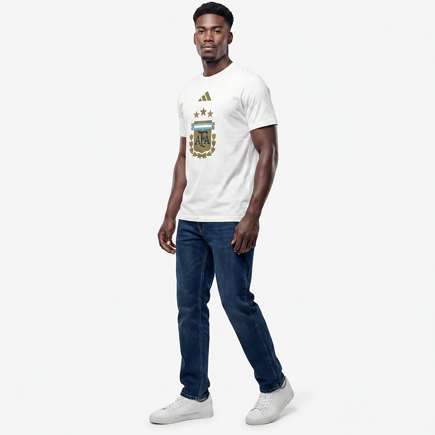 adidas Men's Argentina 2026 World Cup DNA Graphic T-shirt - view number 3
