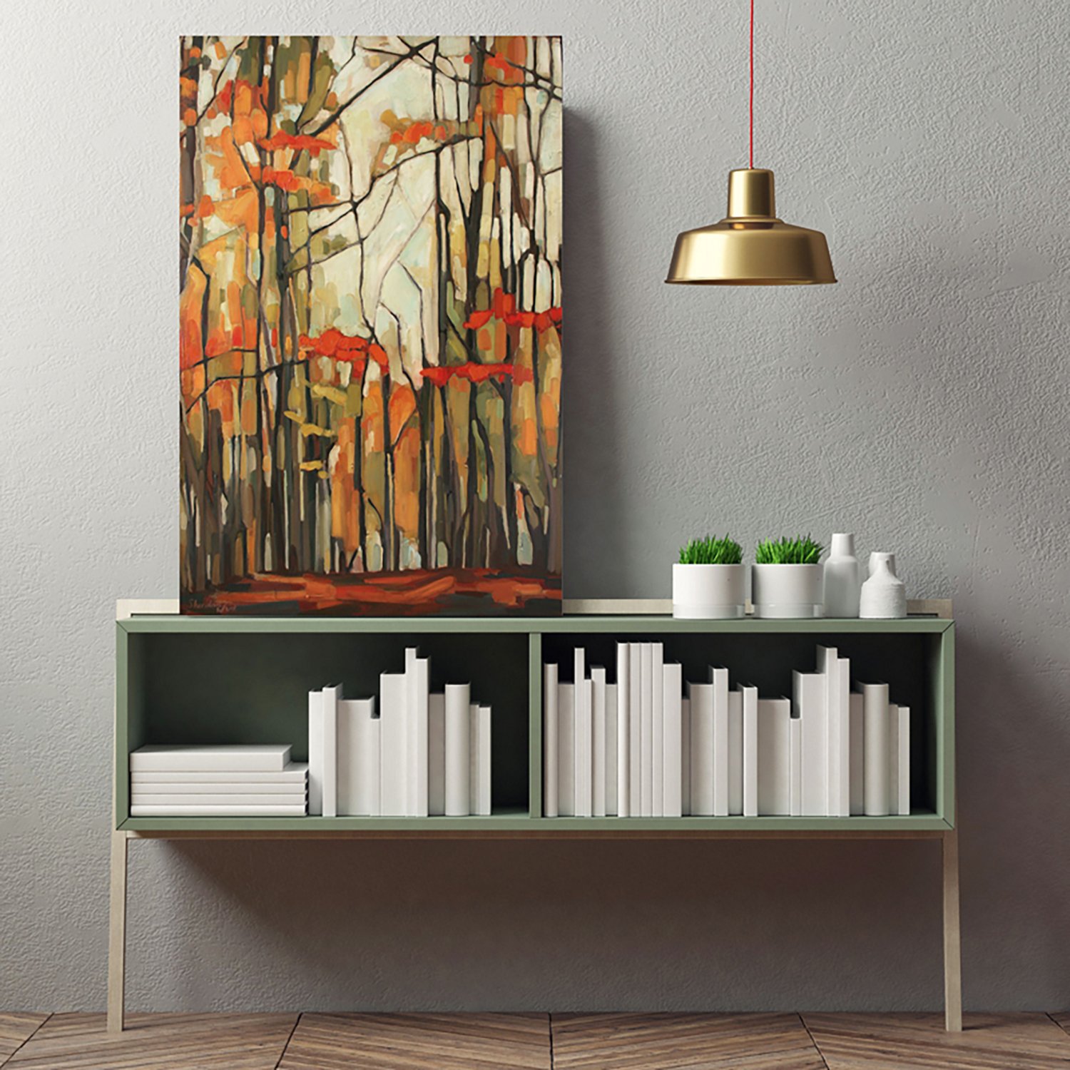 Courtside Market Autumn Delight 24 in x 36 in Gallery-Wrapped Canvas - view number 2