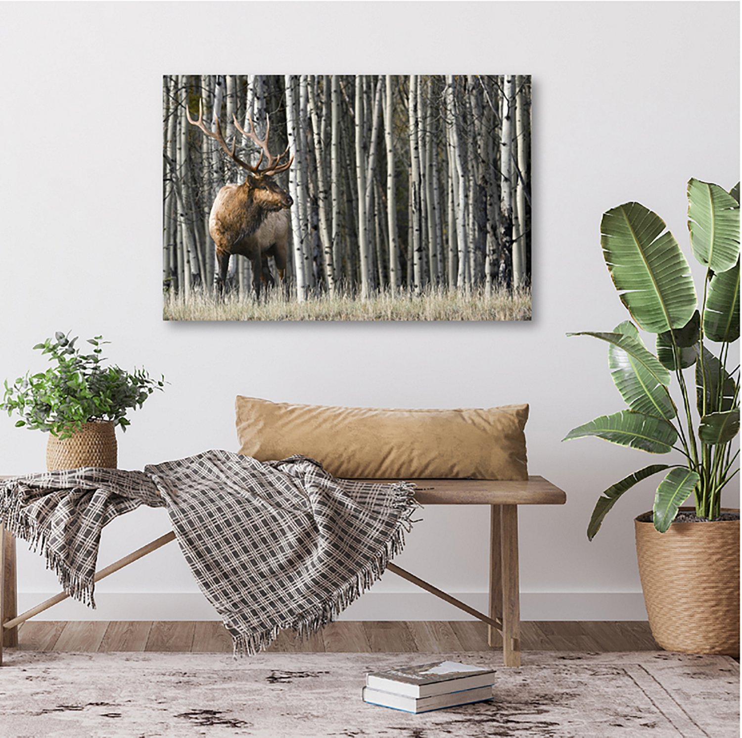 Courtside Market The Buck 24 x 36 in. Gallery-Wrapped Canvas - view number 2