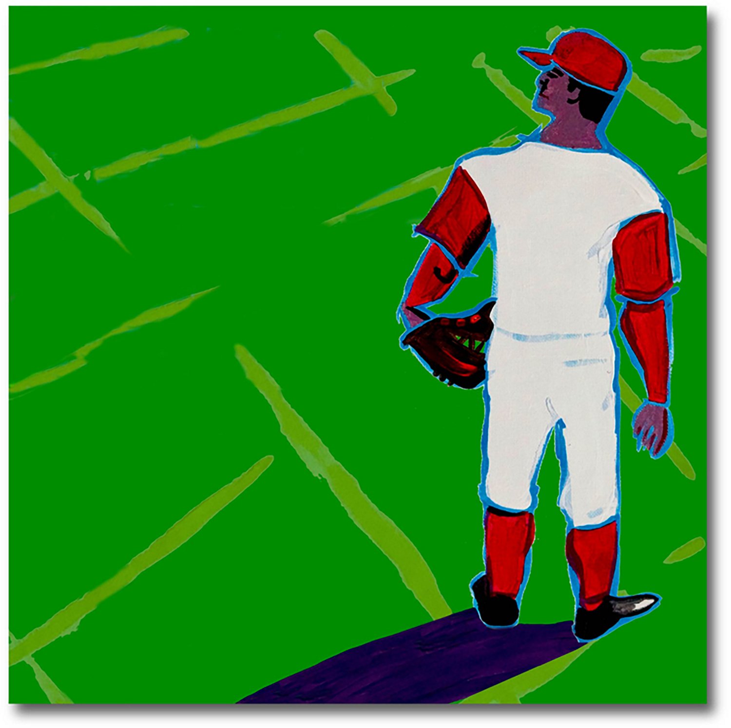 Courtside Market Four Gloves 30 x 30 in. Gallery-Wrapped Canvas