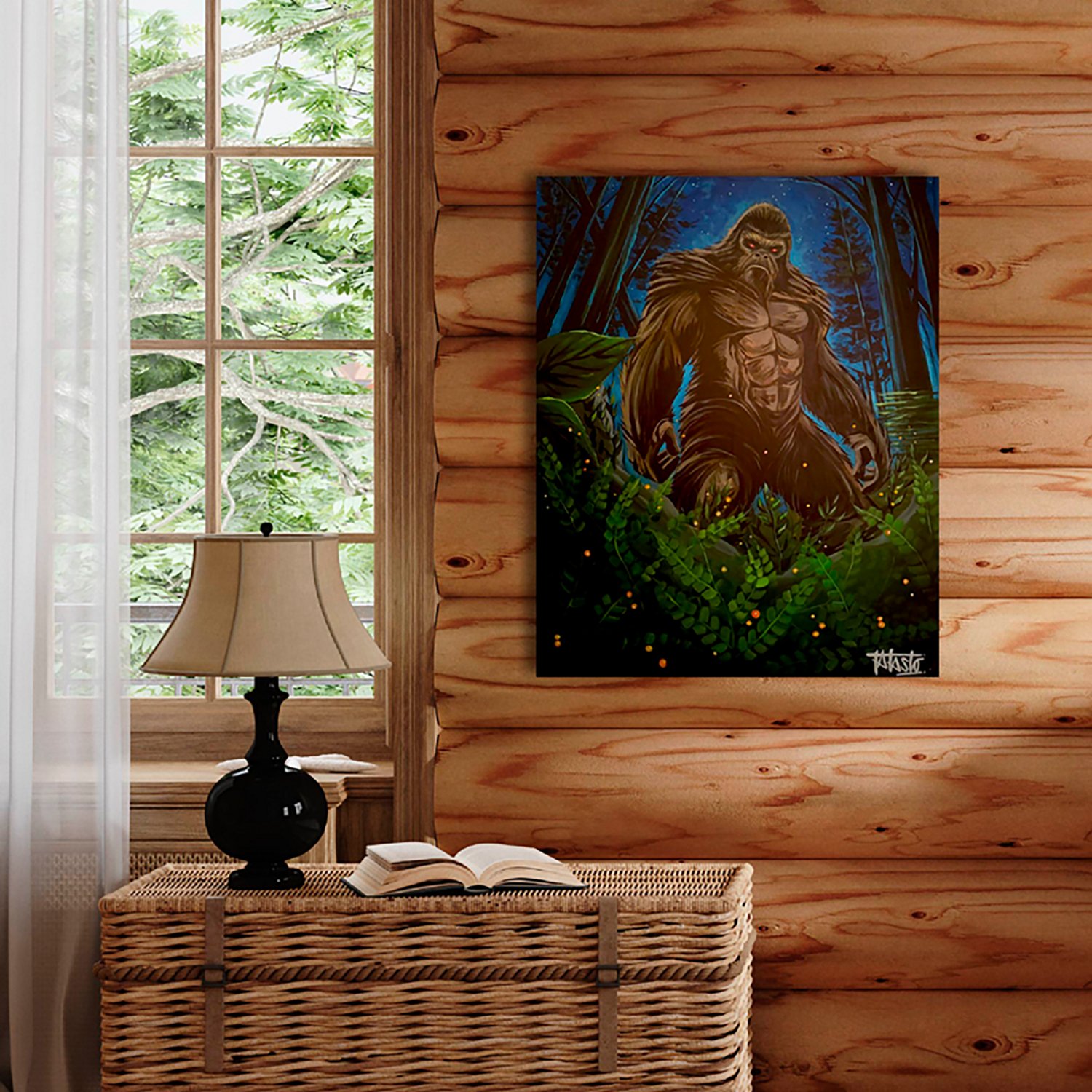 Courtside Market Todd Laslo Bigfoot Studio Series 16 x 20 in. Gallery-Wrapped Canvas - view number 2