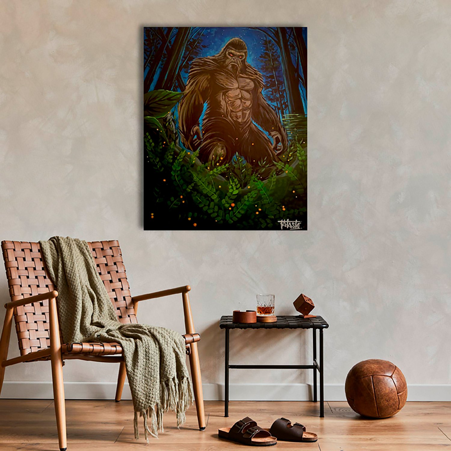 Courtside Market Todd Laslo Bigfoot Studio Series 20 x 24 in. Gallery-Wrapped Canvas - view number 2