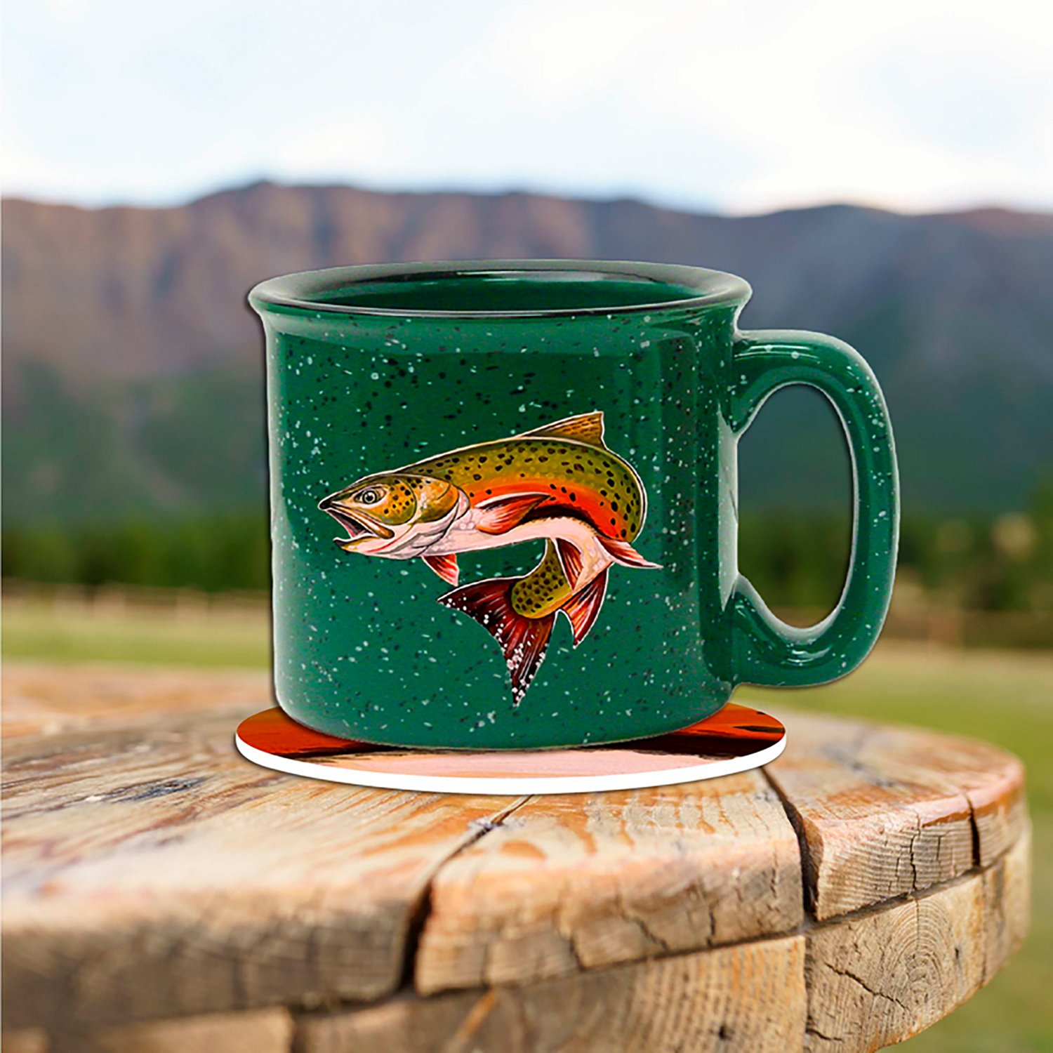 Courtside Market Studio Series Todd Laslo Trout River Mug & Coaster Set - view number 2