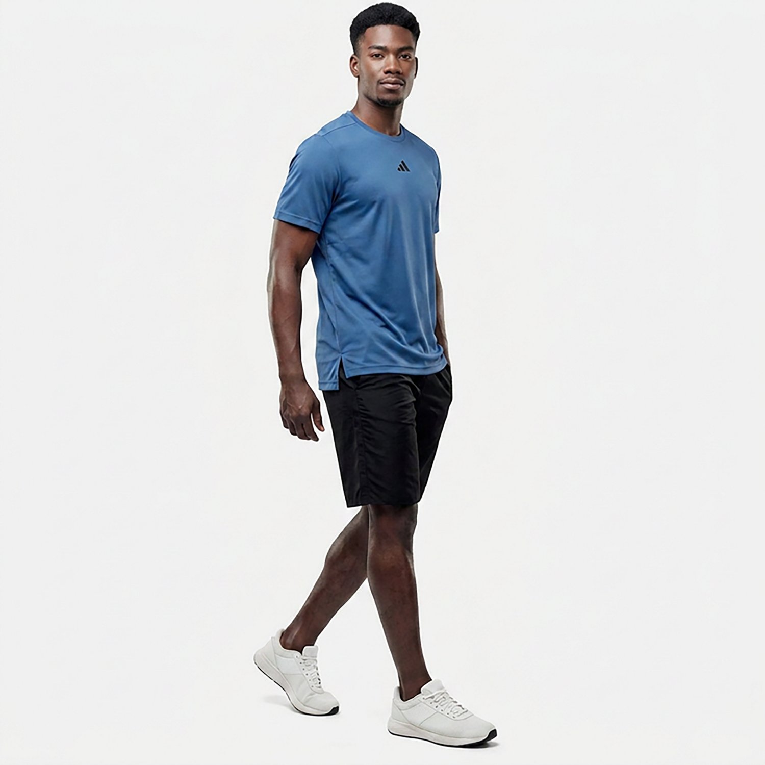 adidas Men's D4T Power 3 Stripes T-shirt - view number 3