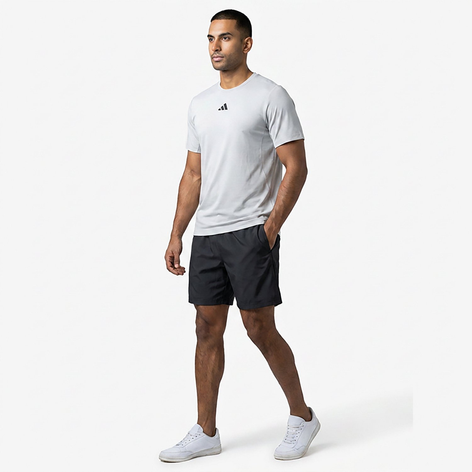 adidas Men's D4T Power 3 Stripes T-shirt