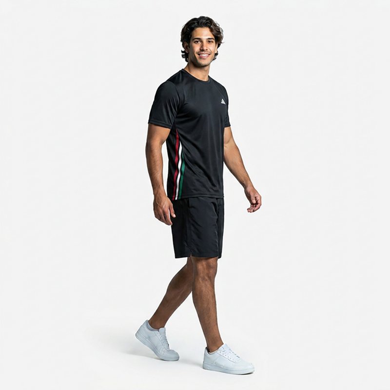 adidas Men's Workout Essentials Base 3-Stripes T-shirt