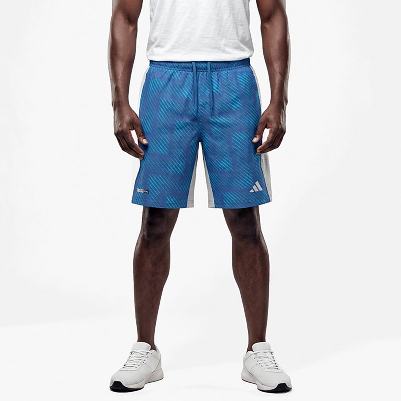 adidas Men's Tech Intensity AOP Shorts 7 in.
