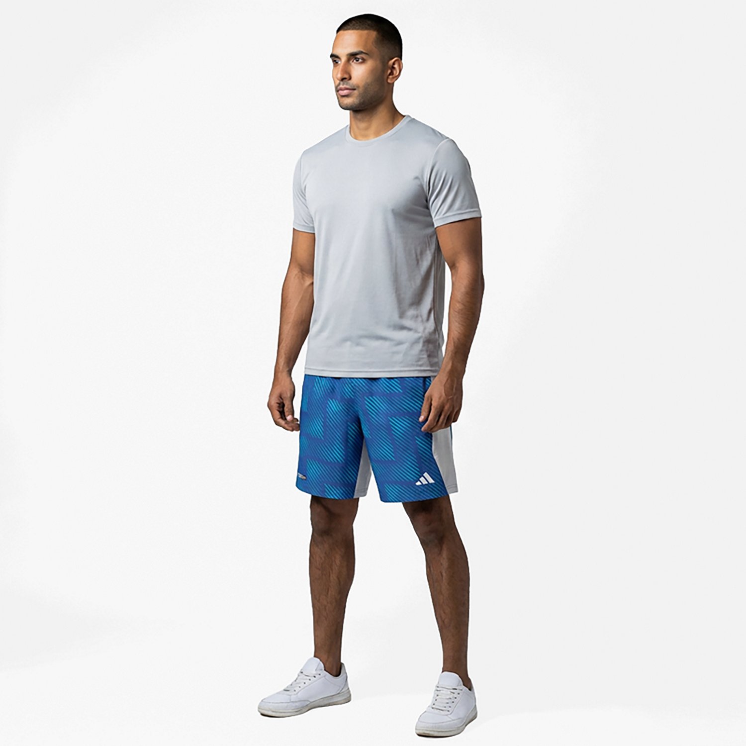 adidas Men's Tech Intensity AOP Shorts 7 in.