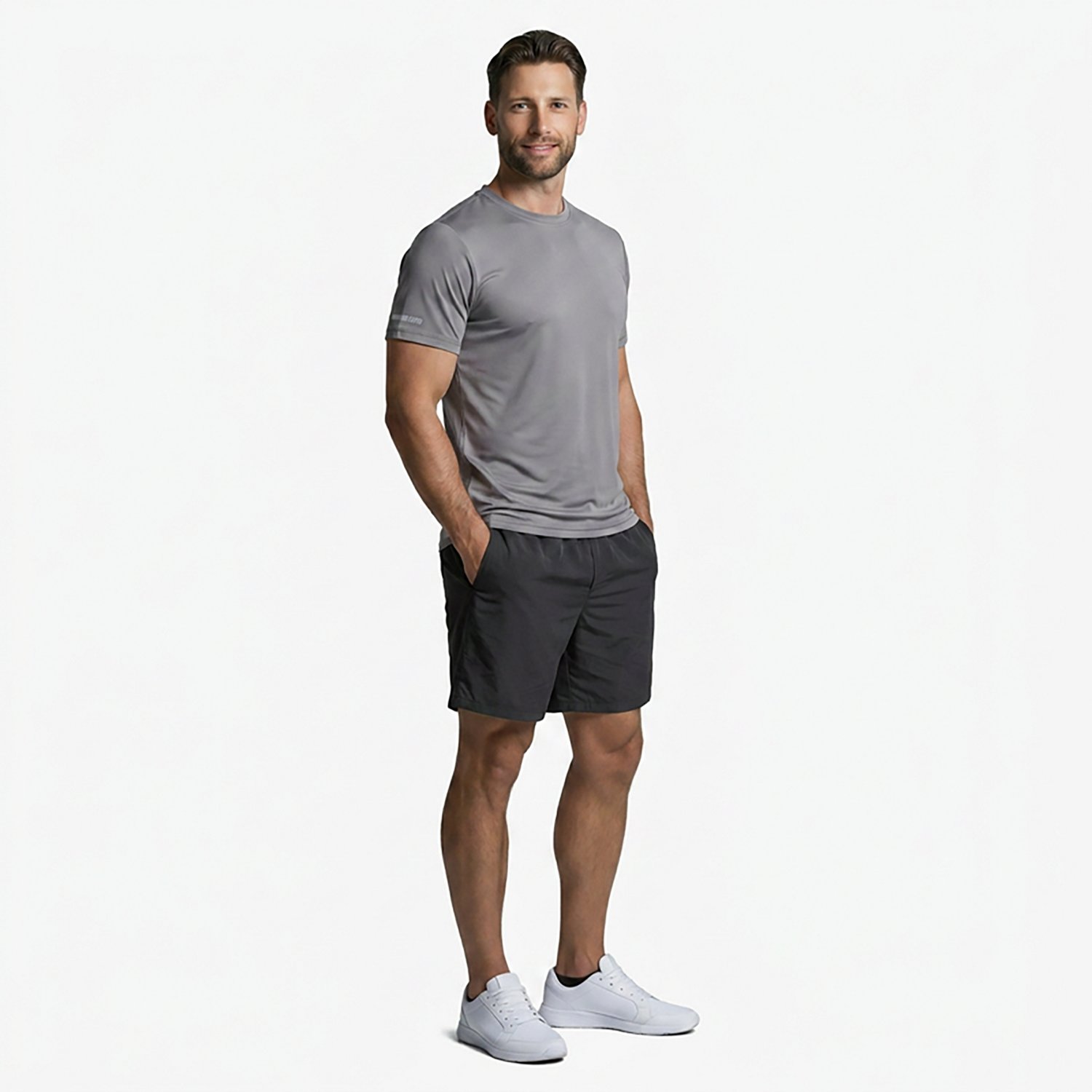 BCG Men's Run Performance Pieced T-shirt - view number 2