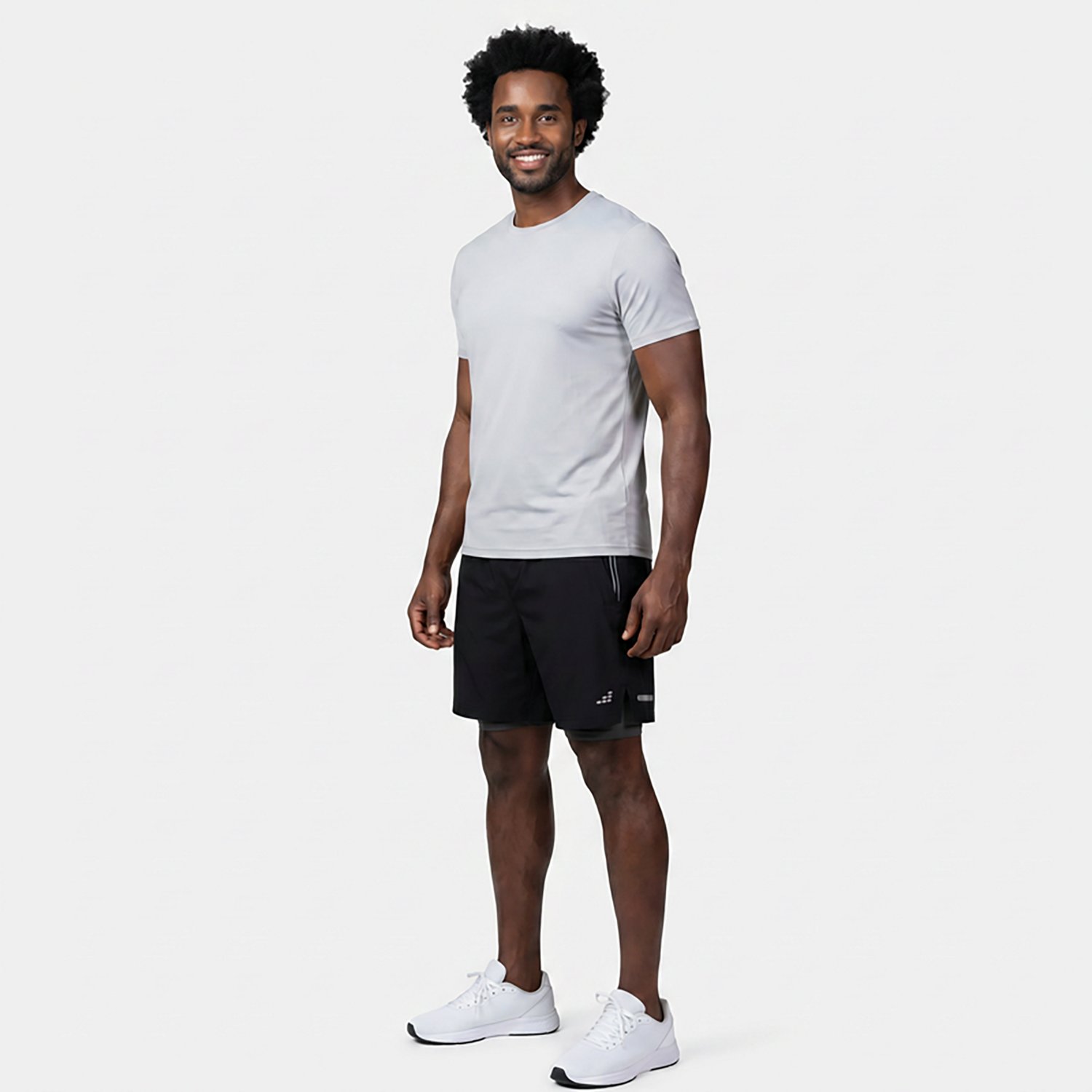 BCG Men's Run 2-in-1 Shorts 5 in. - view number 3