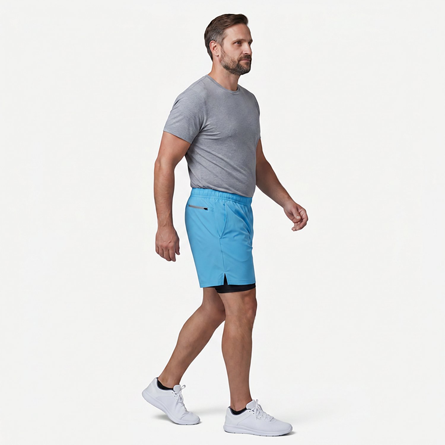 BCG Men's Run 2-in-1 Shorts 5 in.