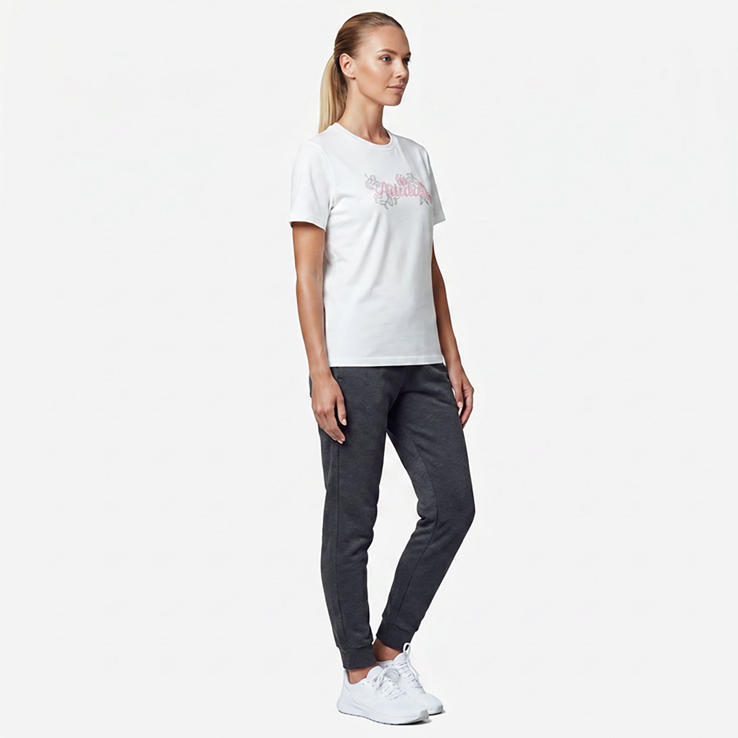 adidas Women's Western Florals Graphic T-shirt
