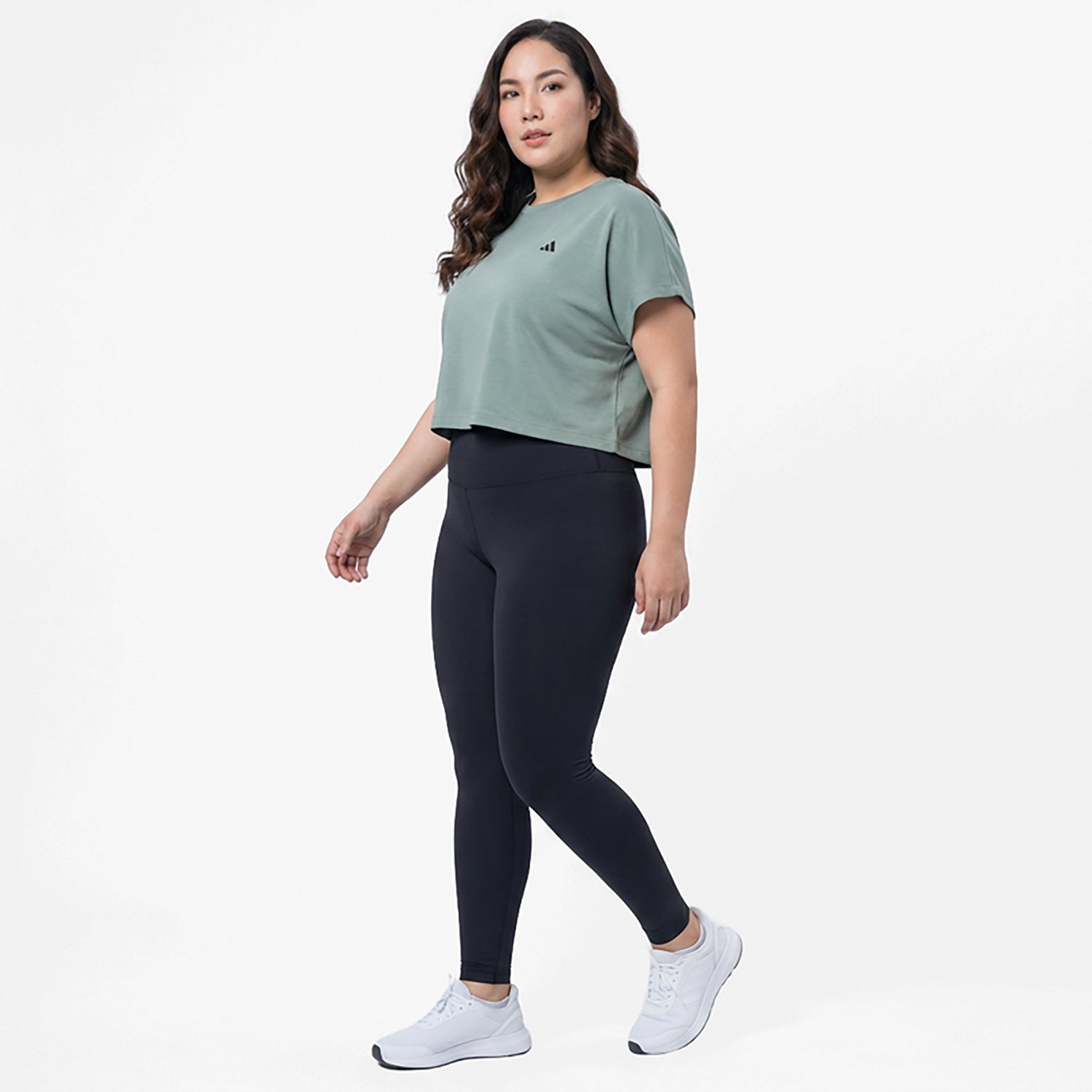 adidas Women's Colored Logo Graphic T-shirt - view number 3