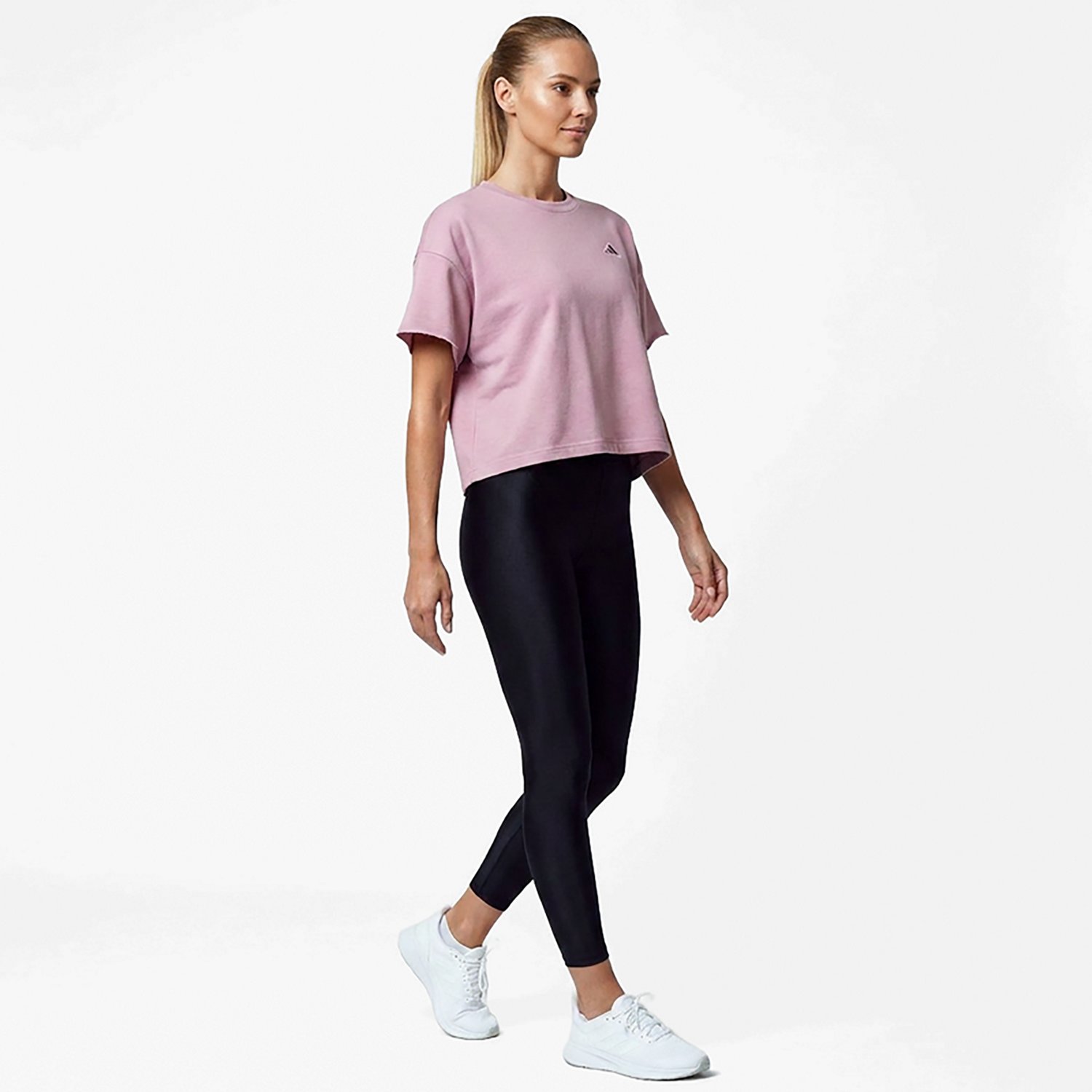 adidas Women's Colored Logo Graphic T-shirt - view number 3