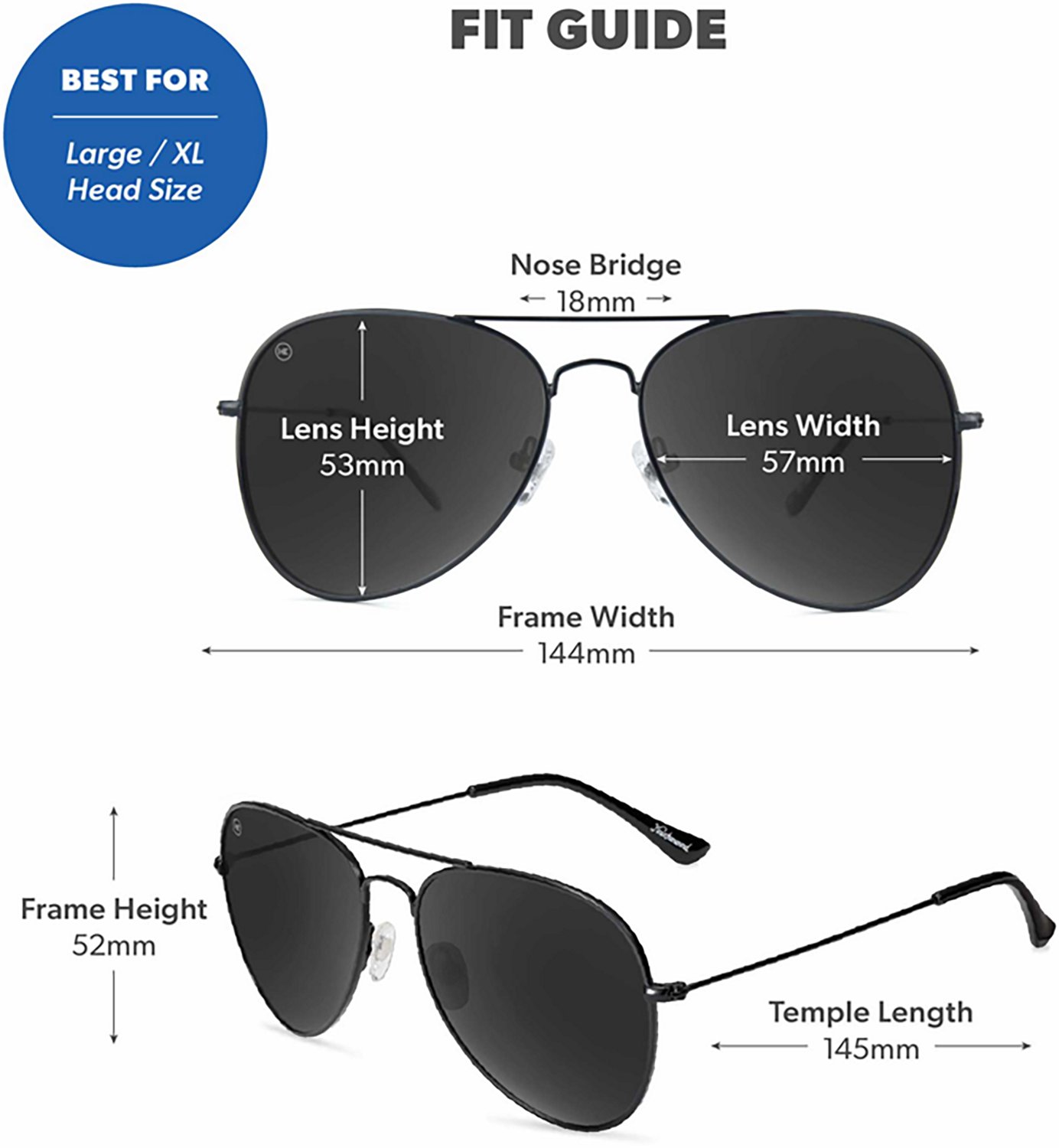 Knockaround Adults’ Mile Highs Sunglasses  - view number 5