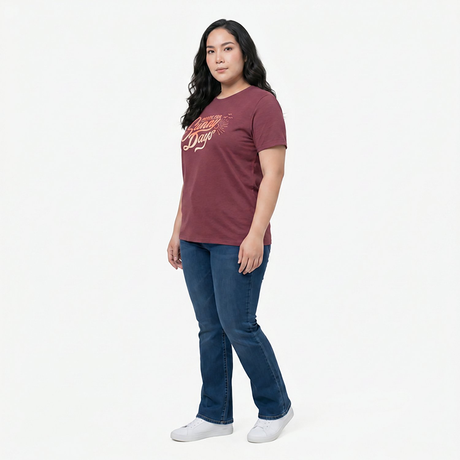 Academy Sports + Outdoors Women's Made for Sunny Days T-shirt - view number 3