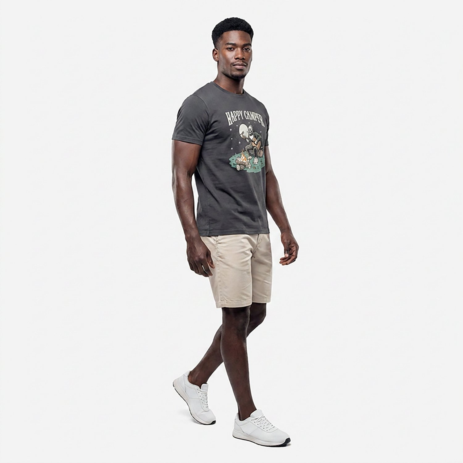 Academy Sports + Outdoors Men's Happy Camper T-shirt - view number 3