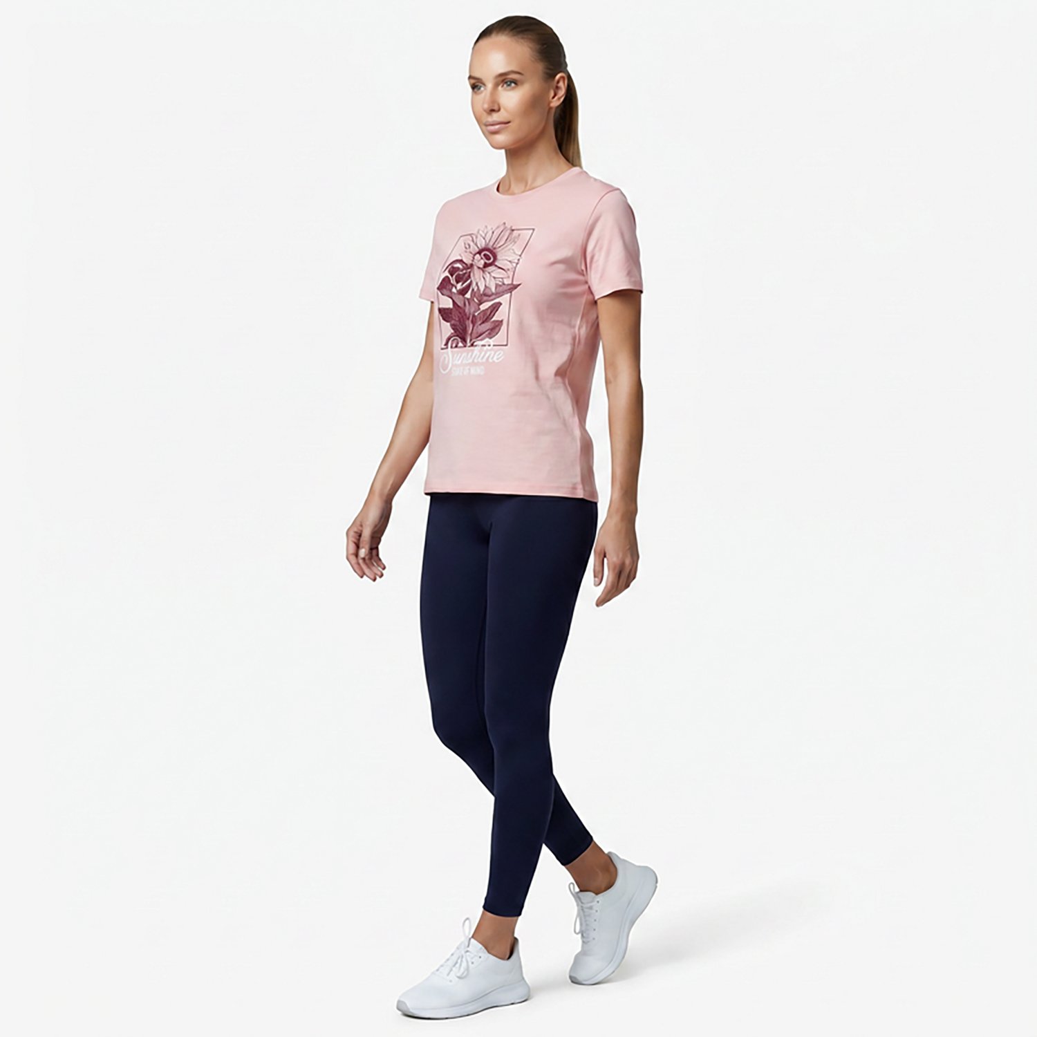 Academy Sports + Outdoors Women's Sunshine State of Mind T-shirt - view number 2