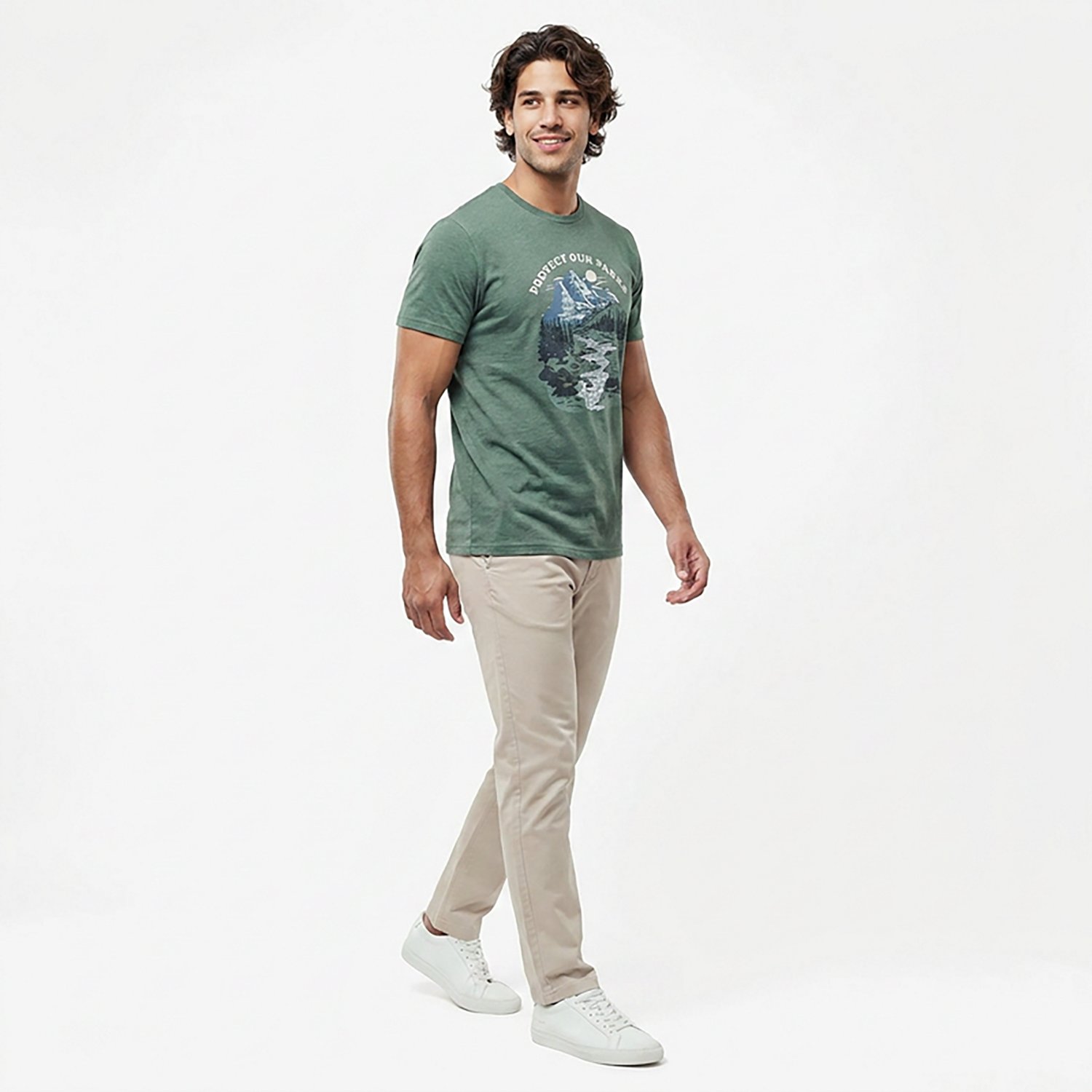 Academy Sports + Outdoors Men's Protect Our Parks T-shirt - view number 3
