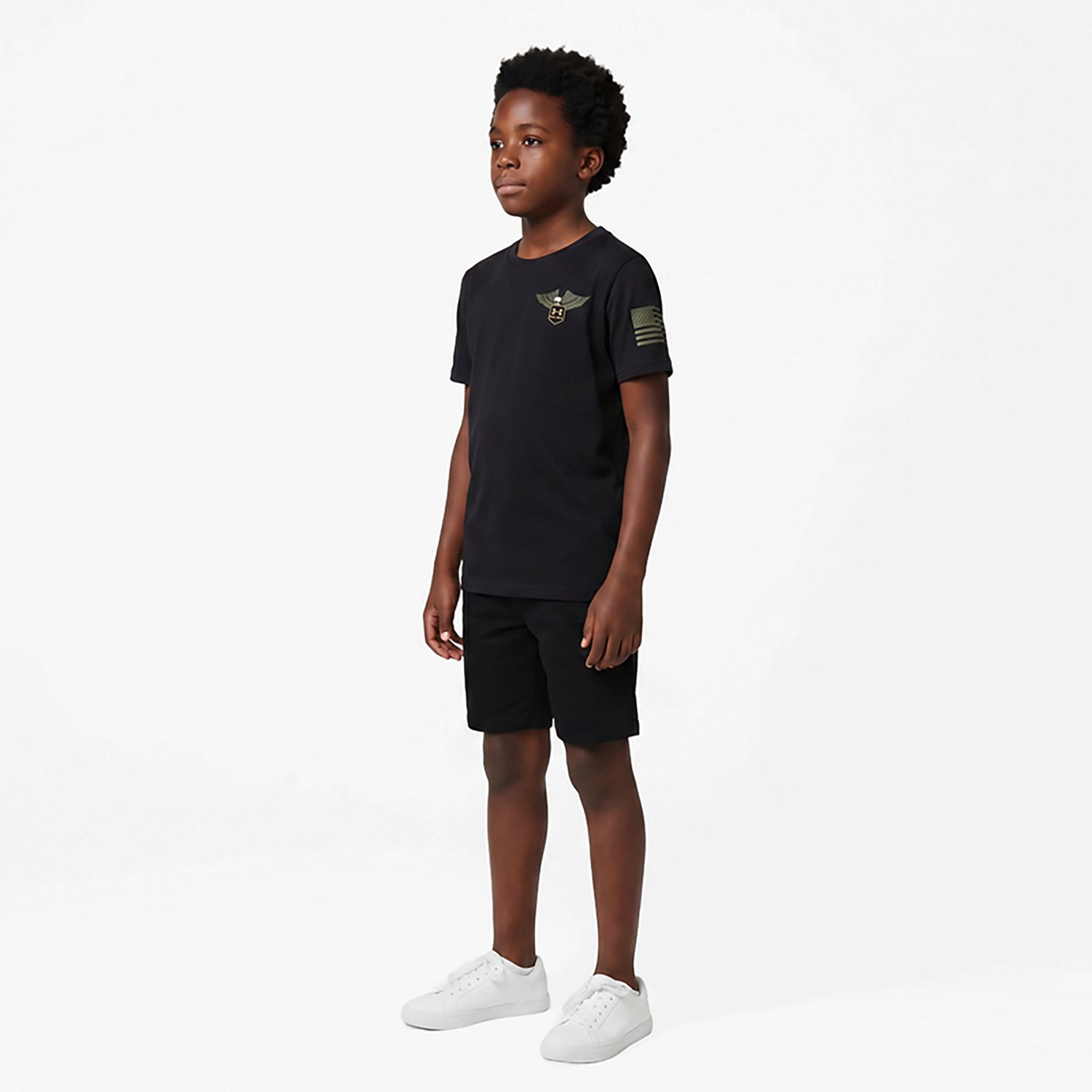 Under Armour Boys' Eagle Skull Short Sleeve T-shirt