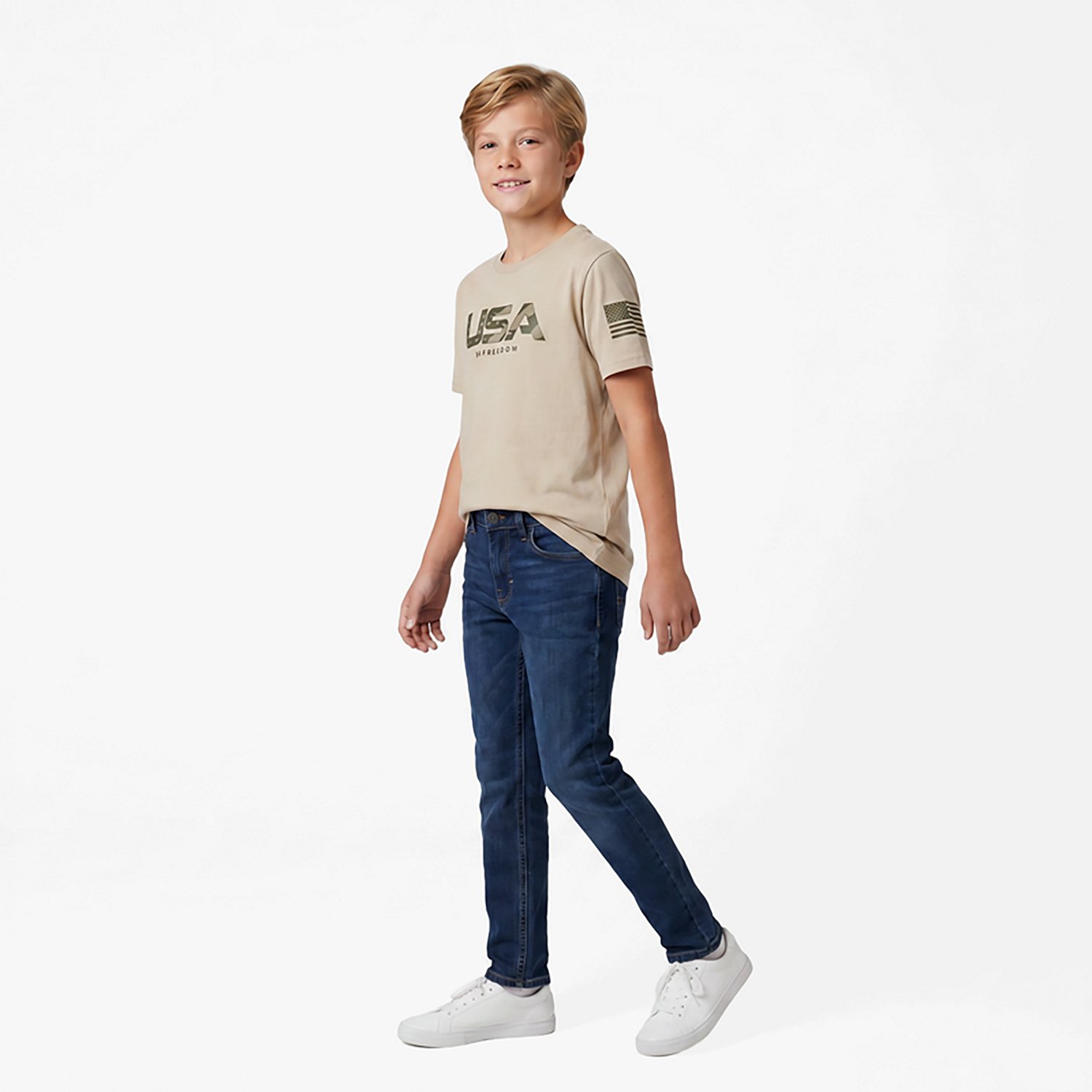 Under Armour Boys’ Freedom Chest Flag T-shirt - view number 3