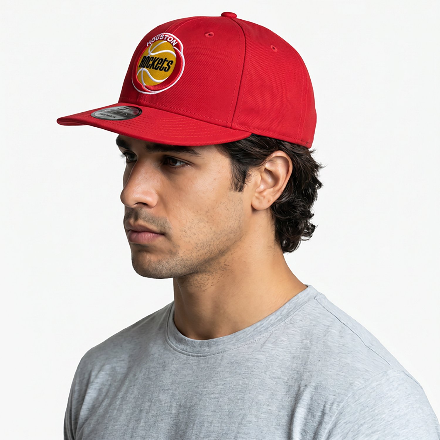 New Era Adults' Houston Rockets 25 Hardwood Classics OTC 950 Cap - view number 2