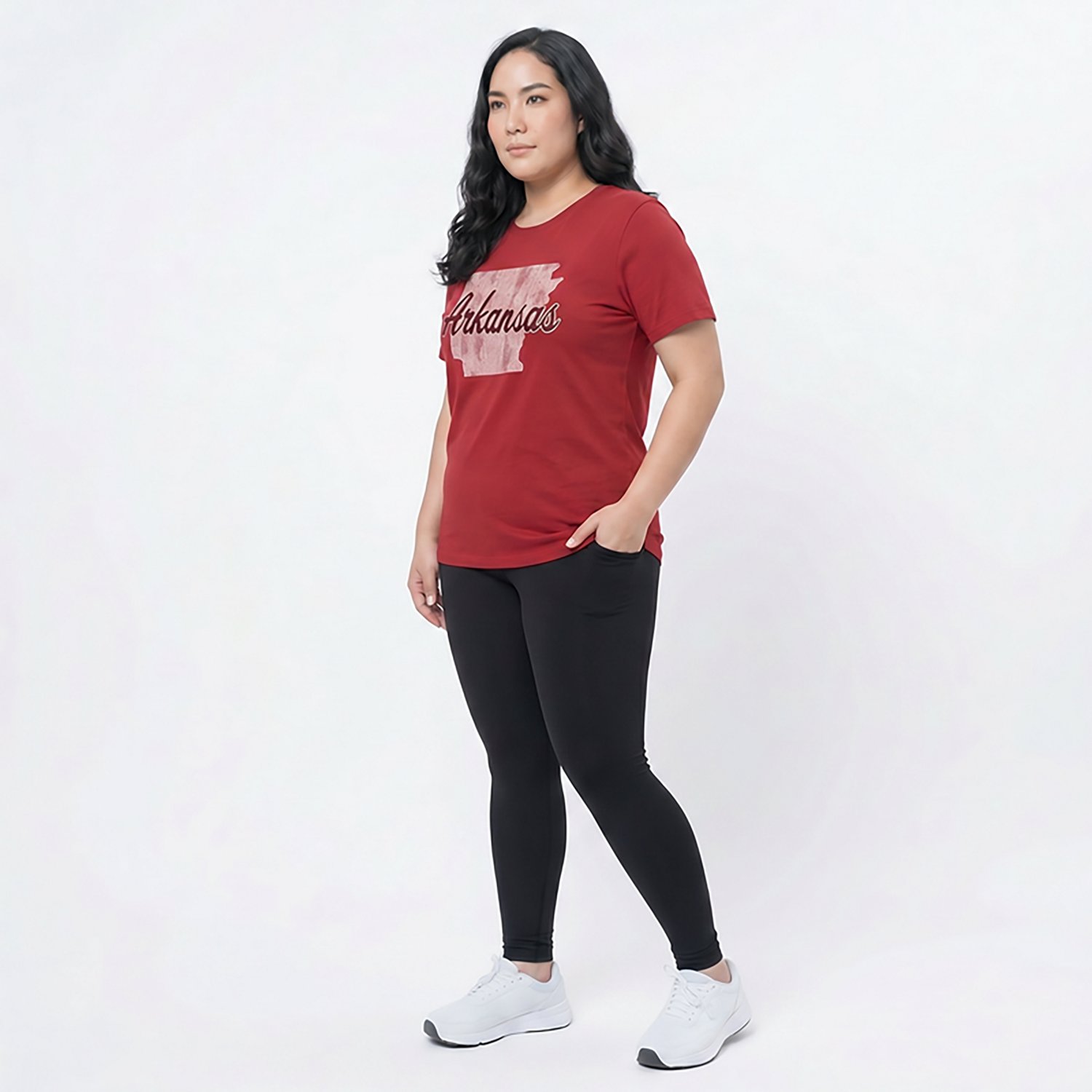WILDCAT RETRO Women's Arkansas State Script Meet and Greet T-shirt