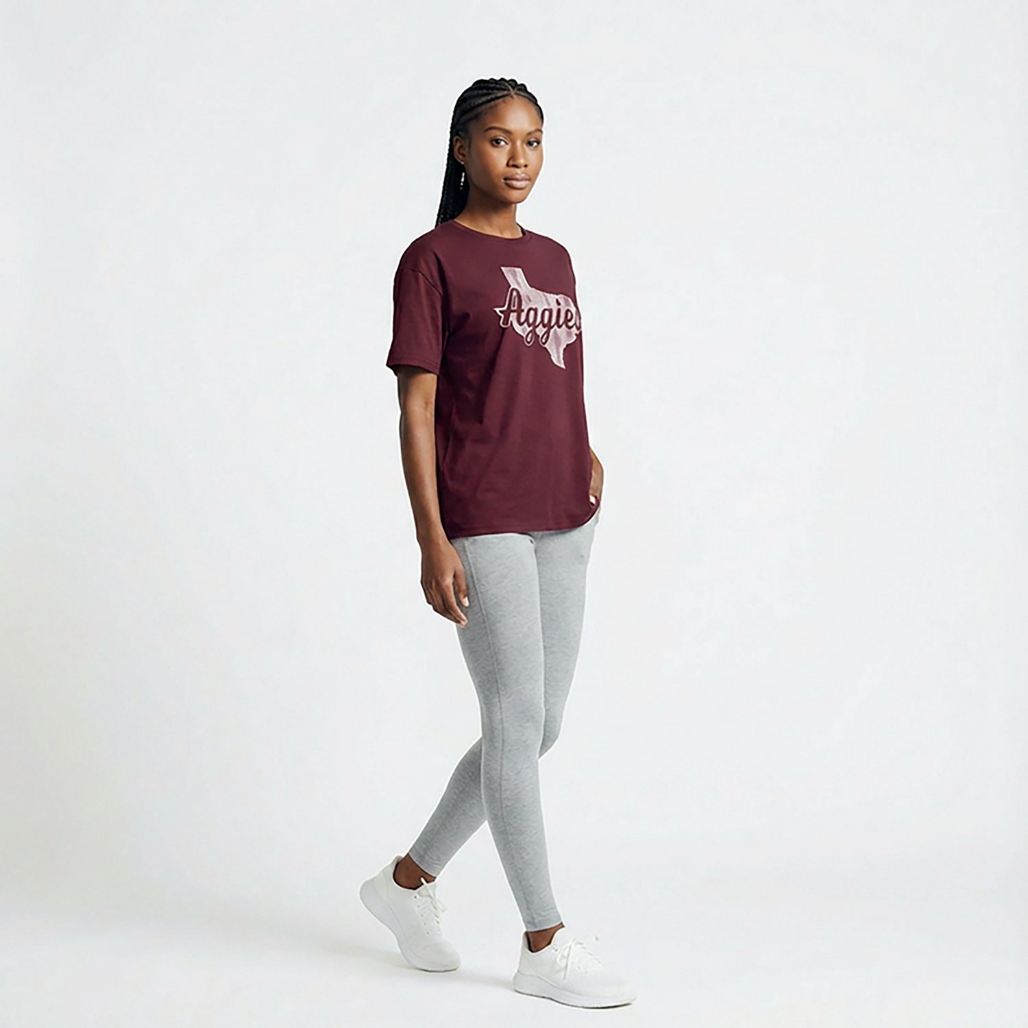 WILDCAT RETRO Women's Texas A&M State Script Meet and Greet T-shirt
